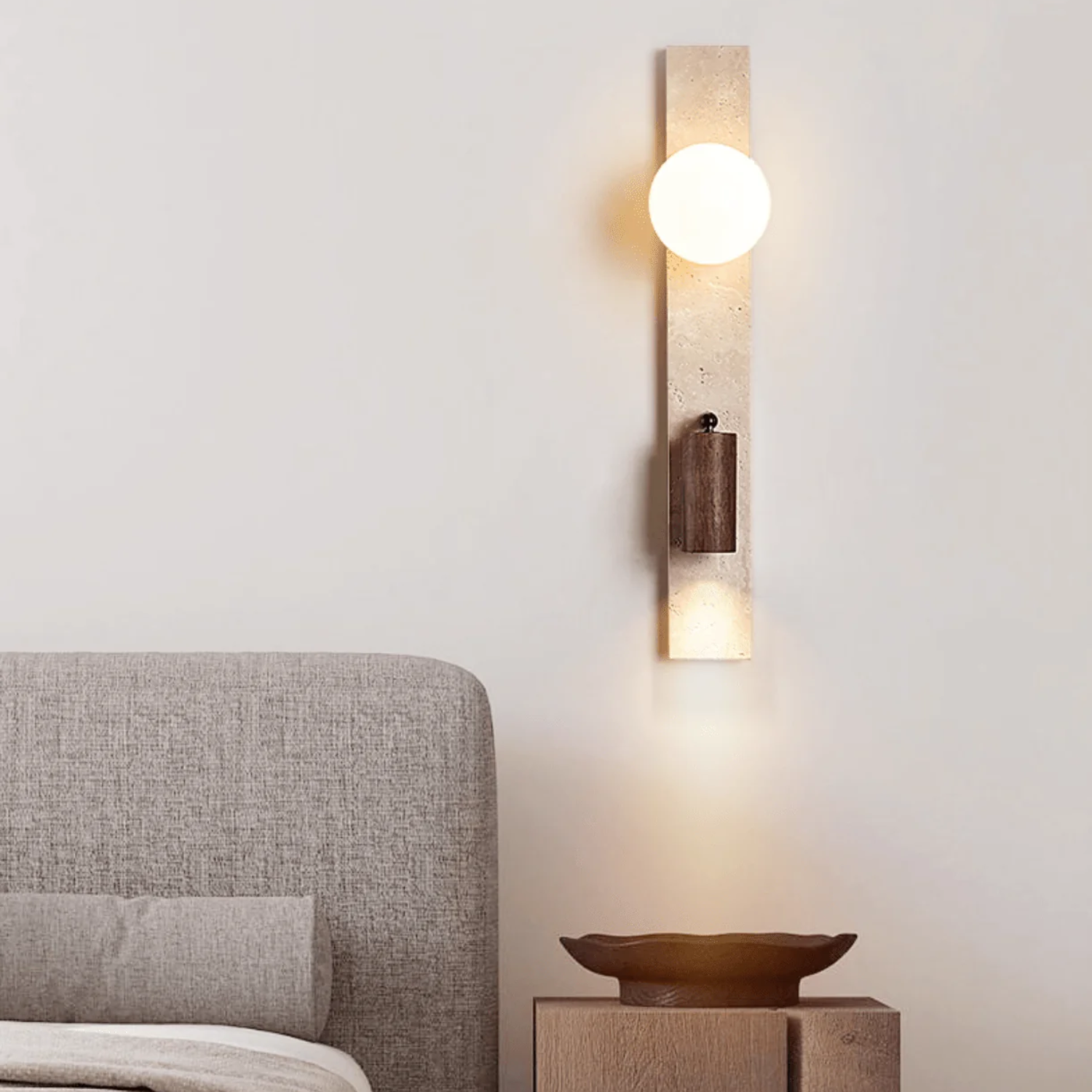 Kelismon Natuursteen Wandlamp