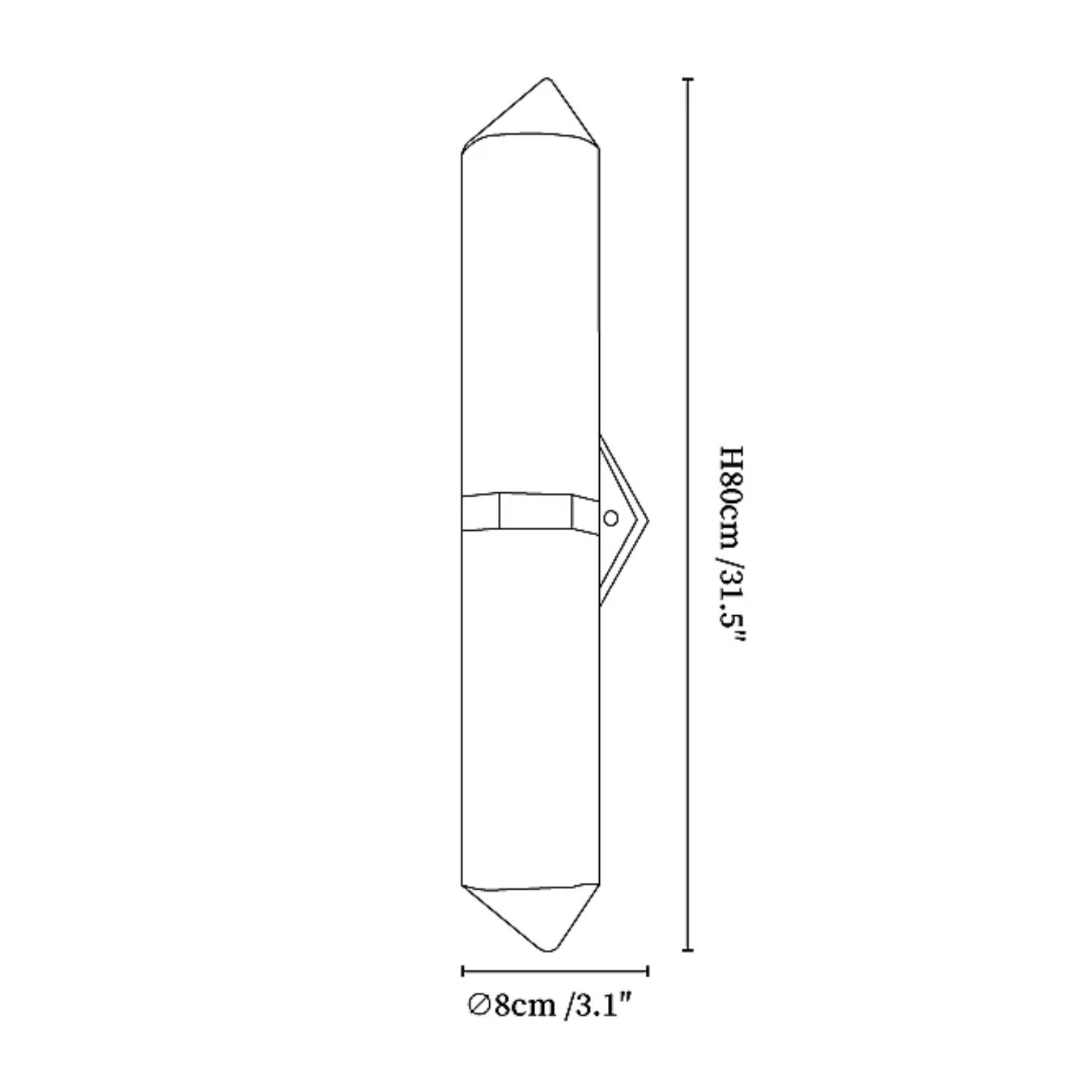 Lisobez Albasten Wandlamp