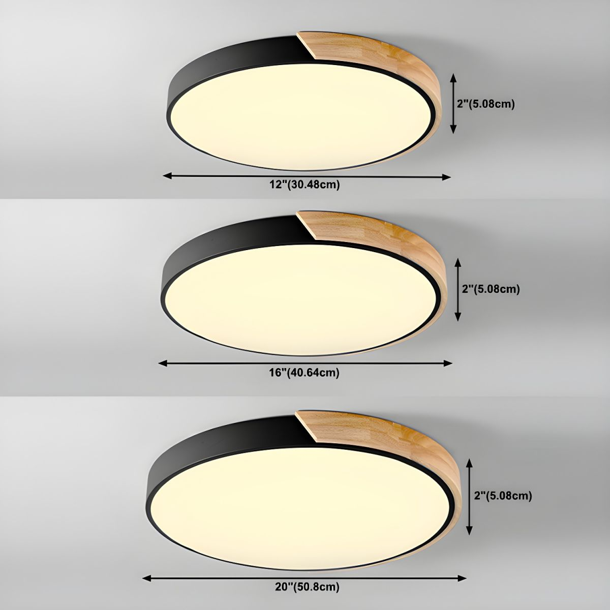 Haslon Ronde Plafondlamp