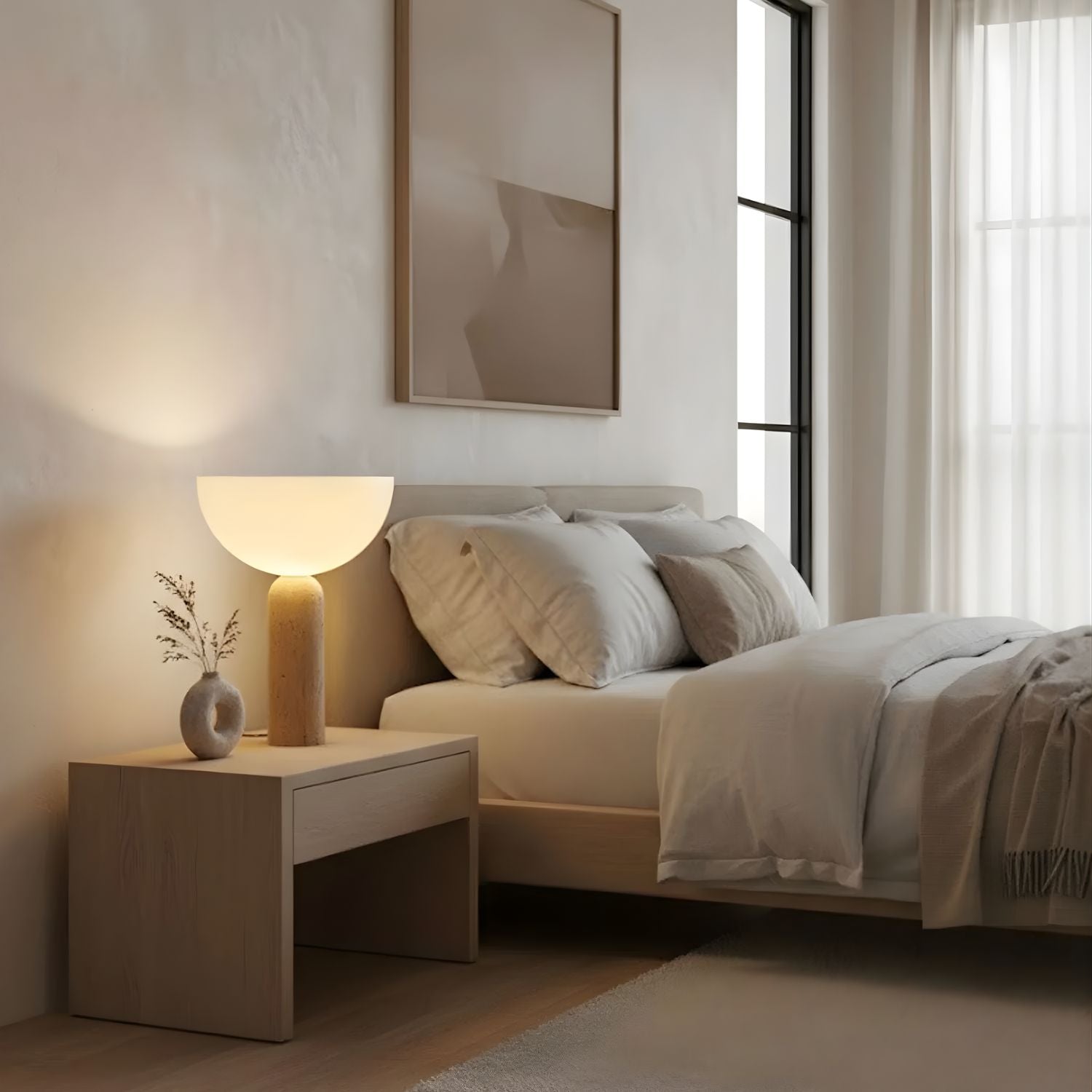 Polvo Natuursteen Tafellamp