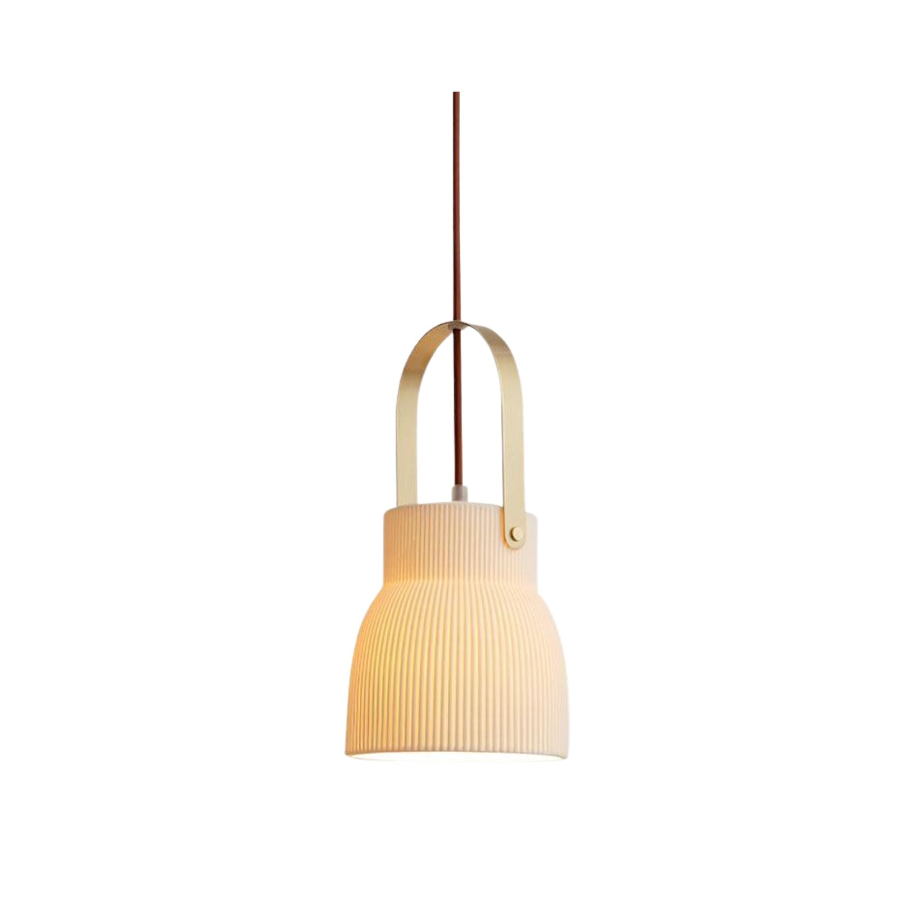 Keramische Ribvorm Hanglamp