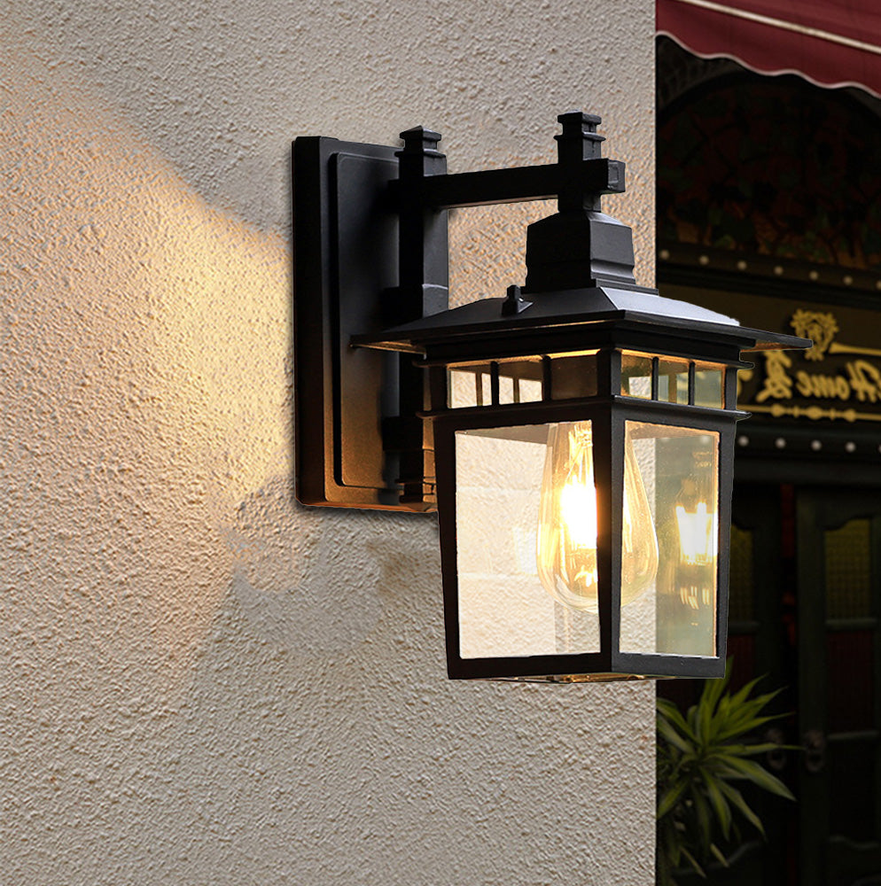 Silvax Lantaarn Outdoor Wandlamp