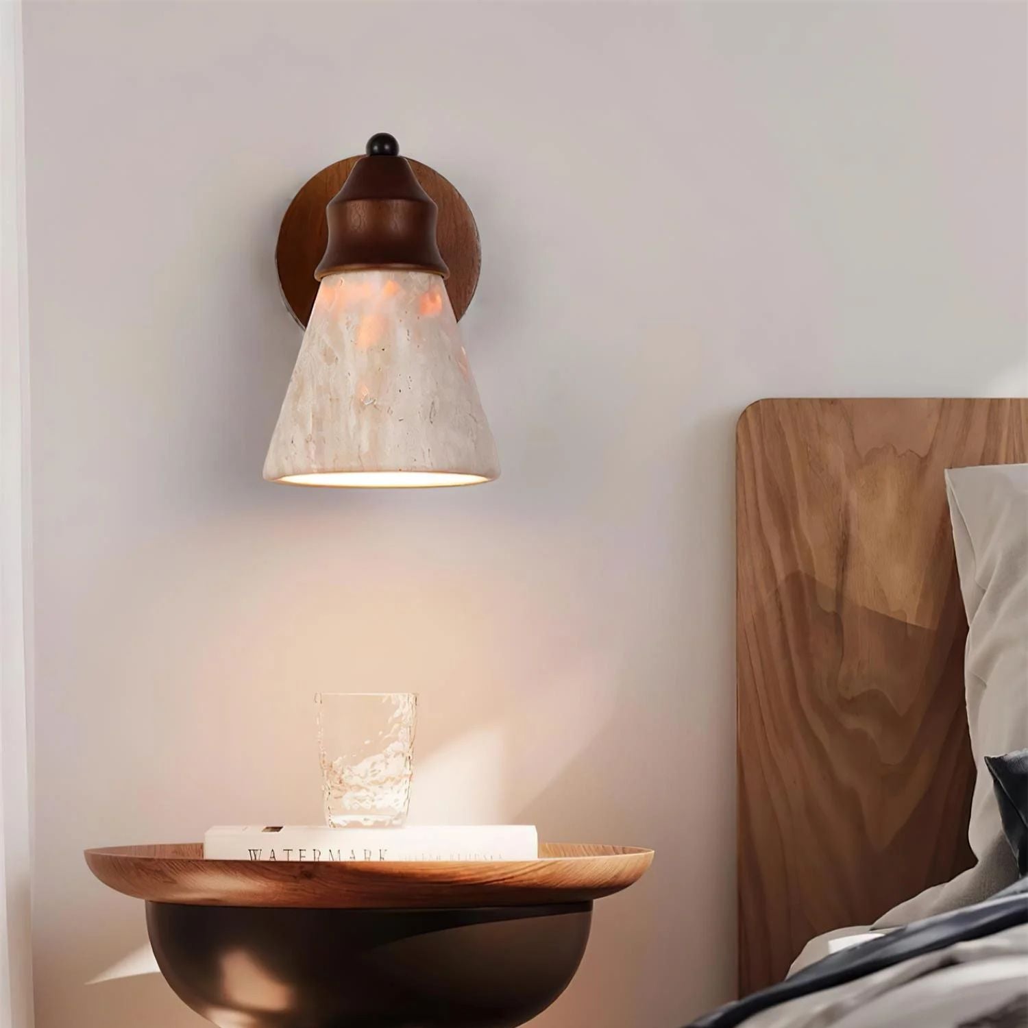 Tomiso Natuursteen Wandlamp