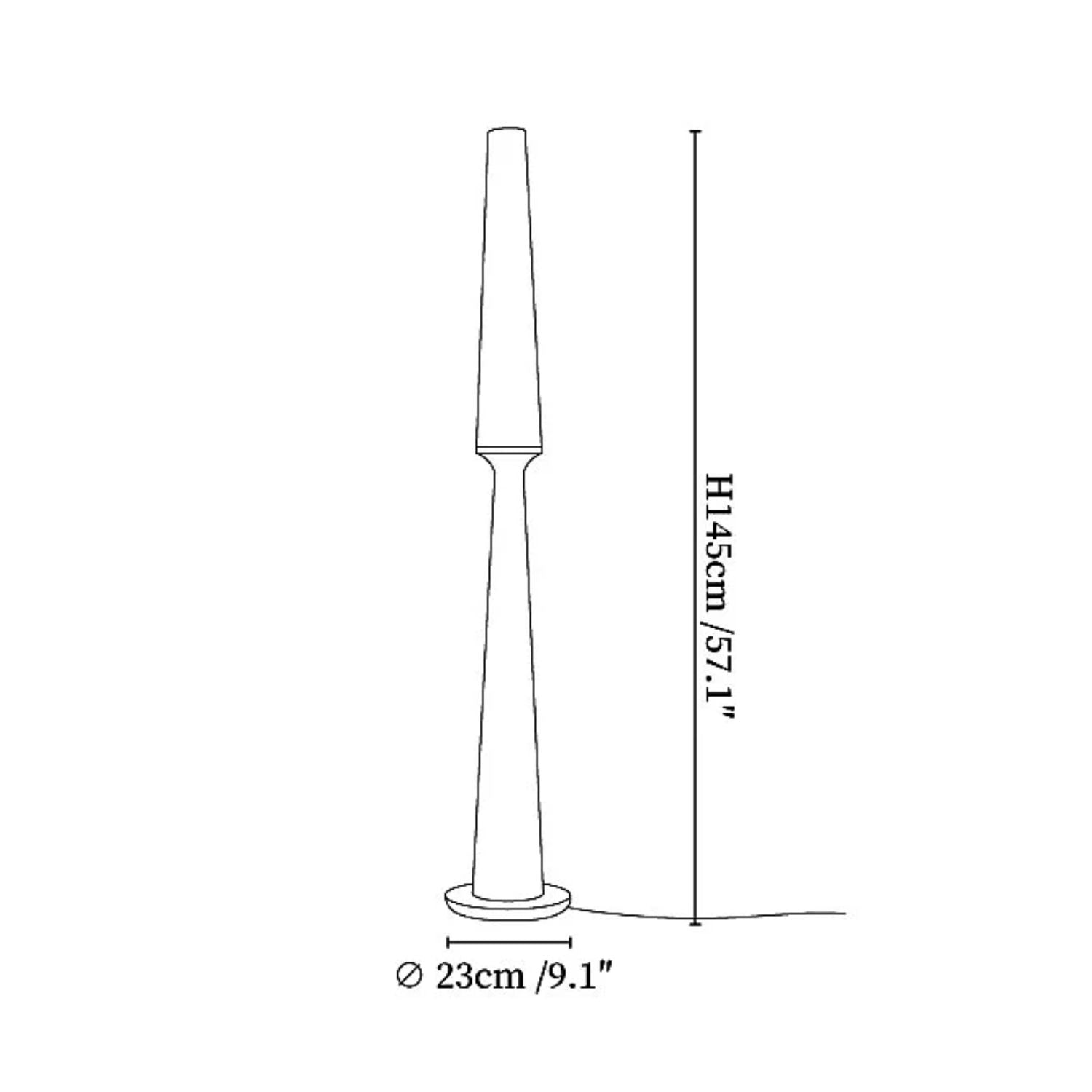 Lampada da pavimento Sotetam