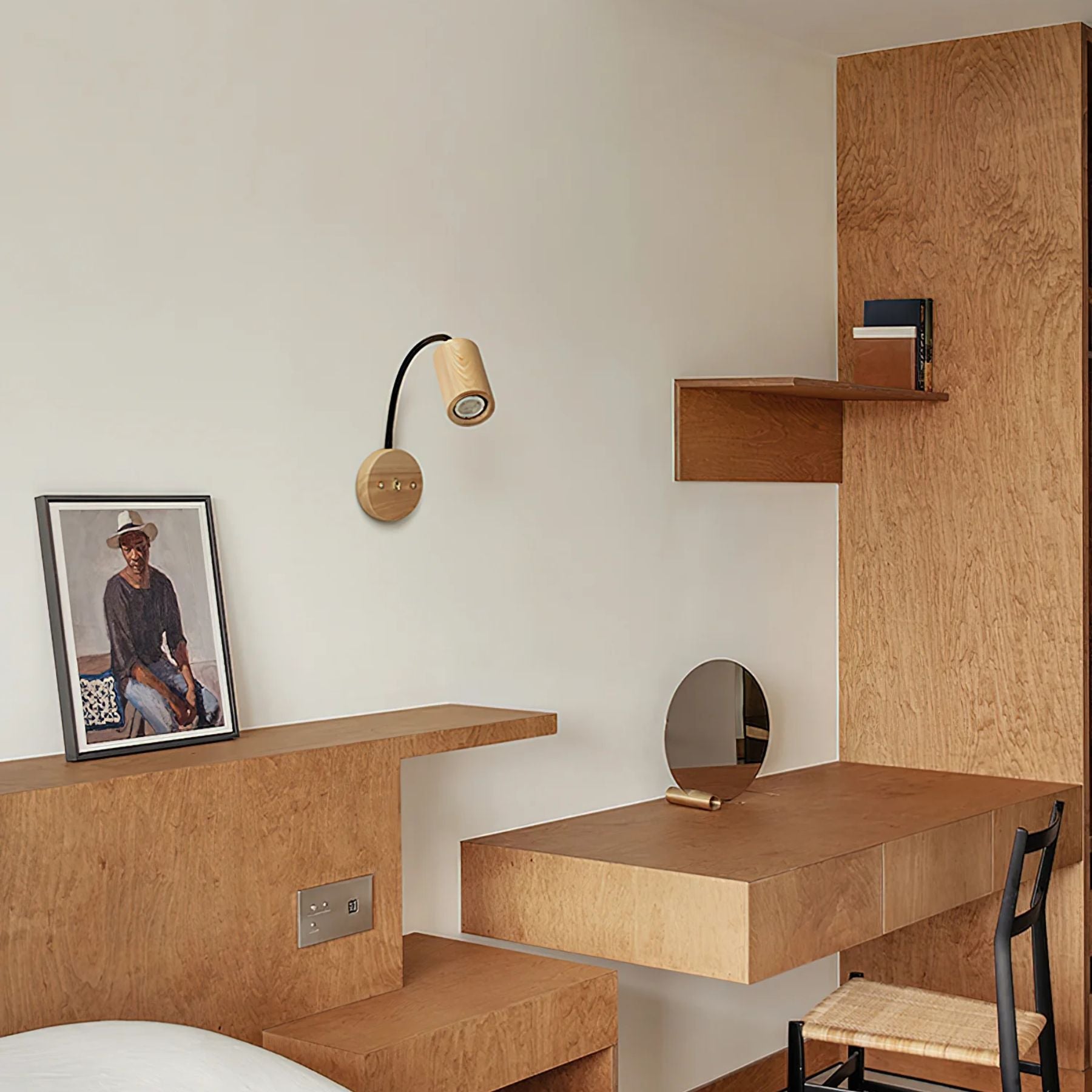 Sifo Houten Wandlamp