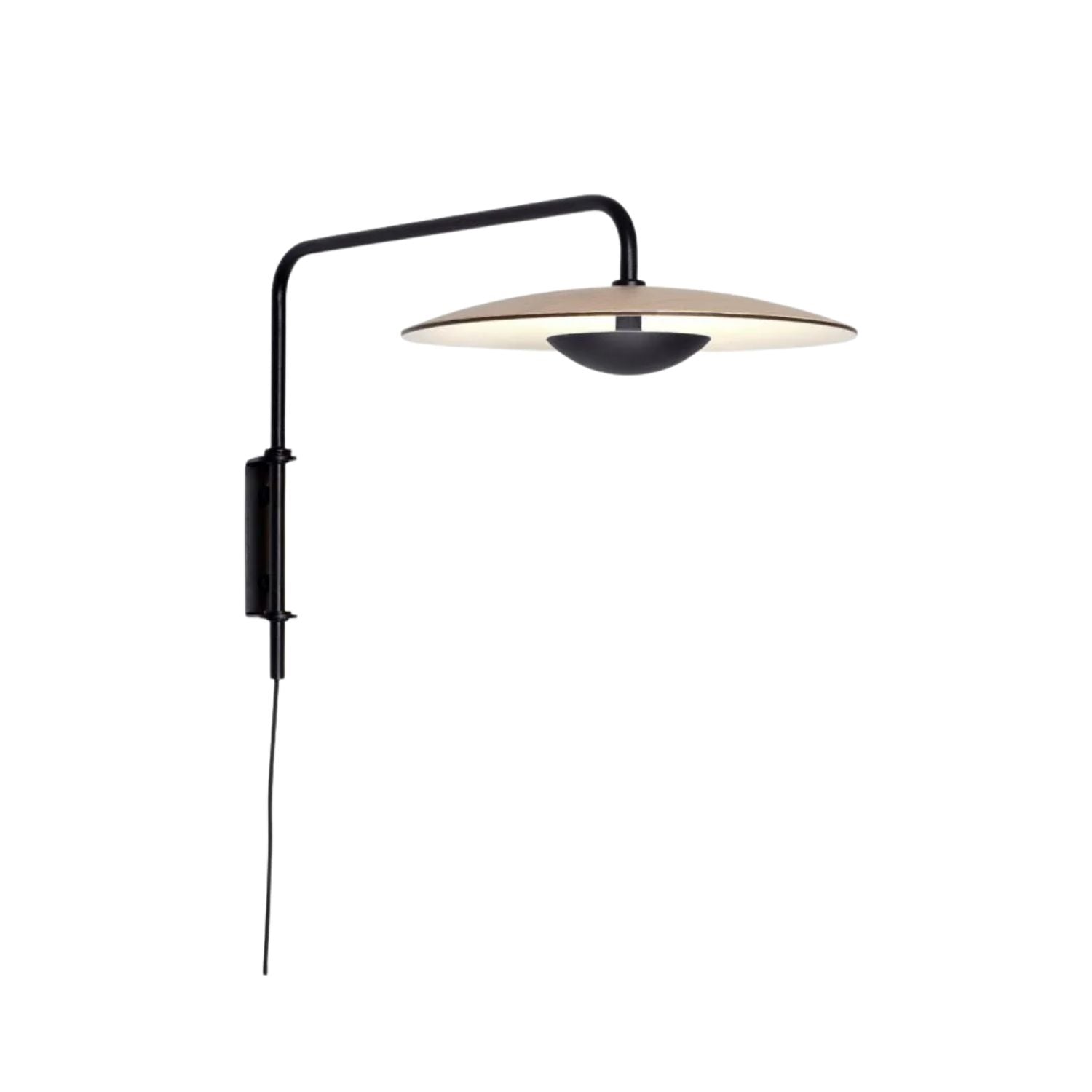 Lampada da parete a braccio Gezone