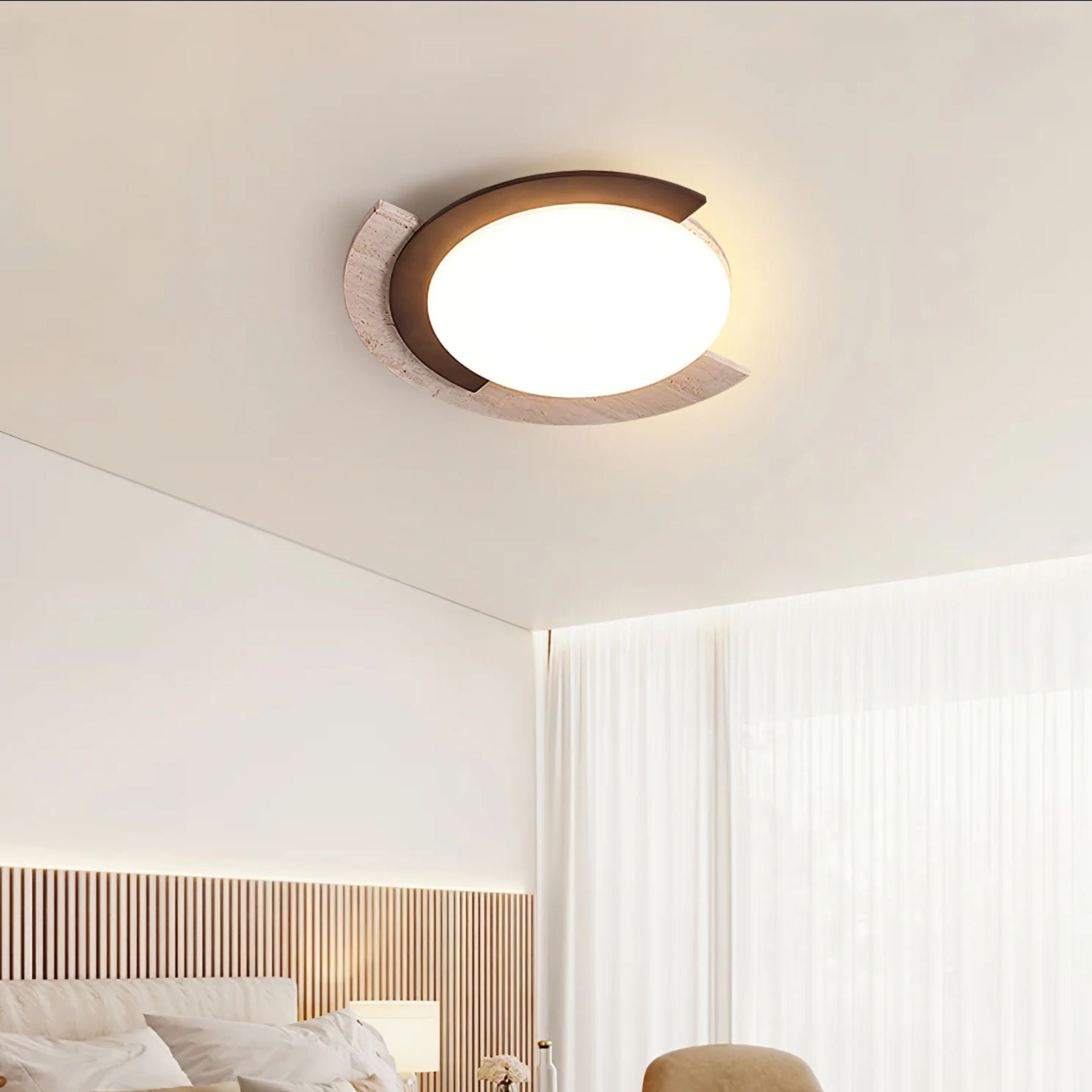 Zalerico Natuursteen Plafondlamp