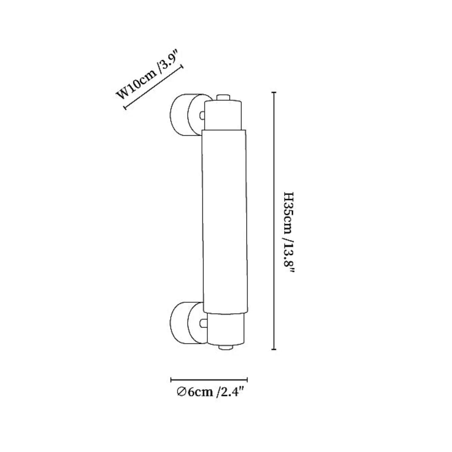 Poremis Albasten Wandlamp