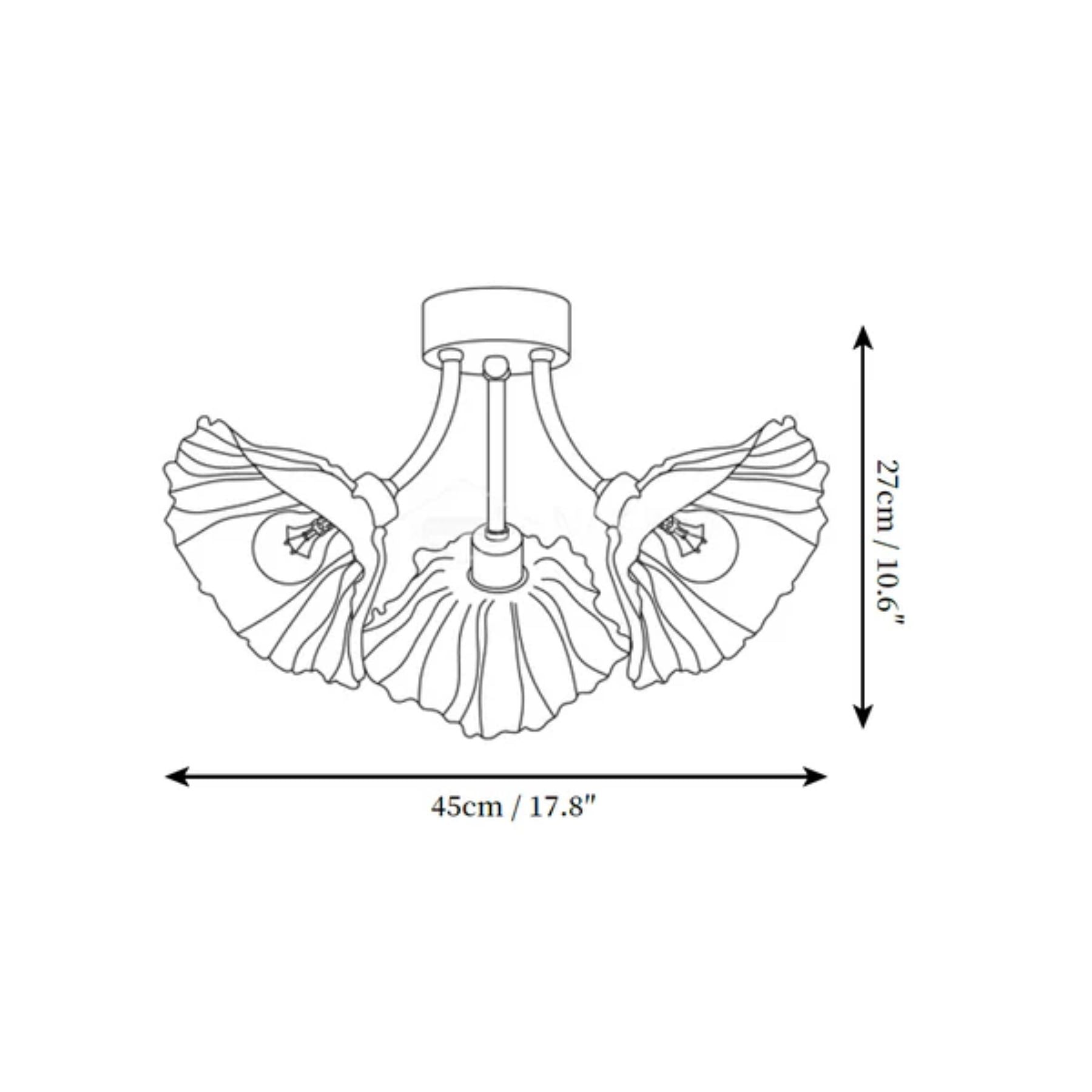 Lenzyn Flower Plafondlamp