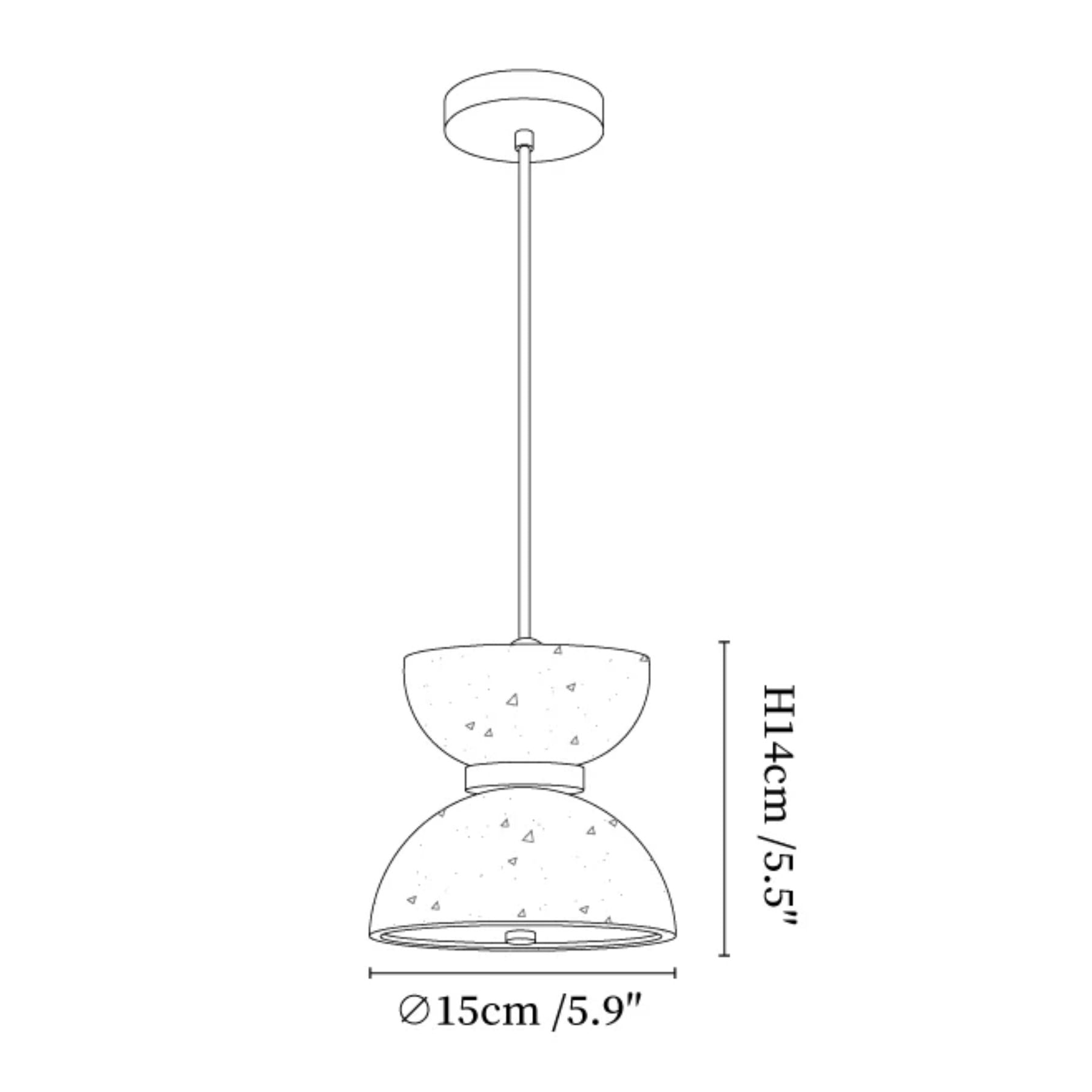 Jeleva Travertijn Hanglamp