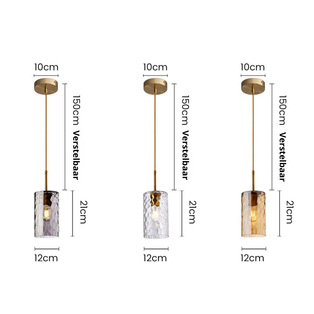 Ripple Glazen Hanglamp
