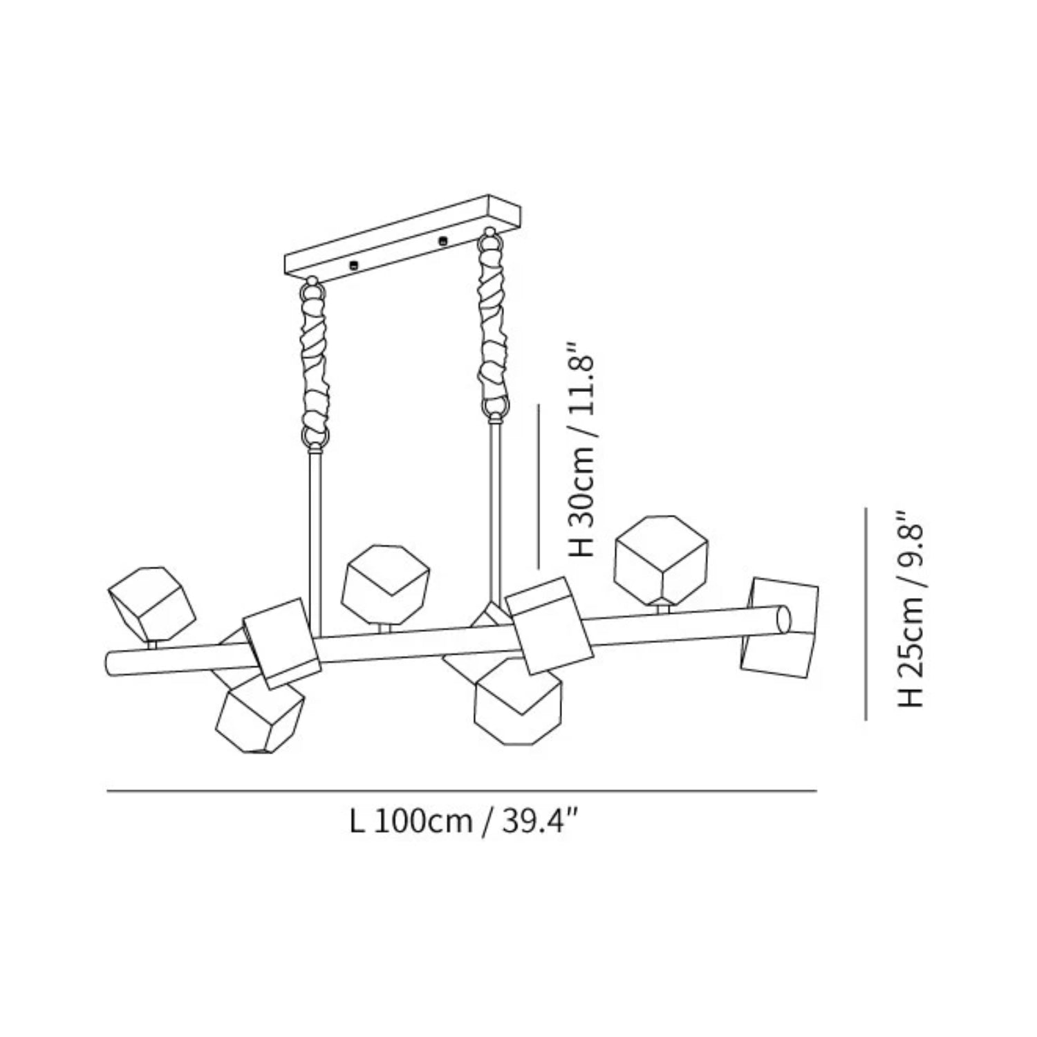 Lampada a sospensione Tekazo