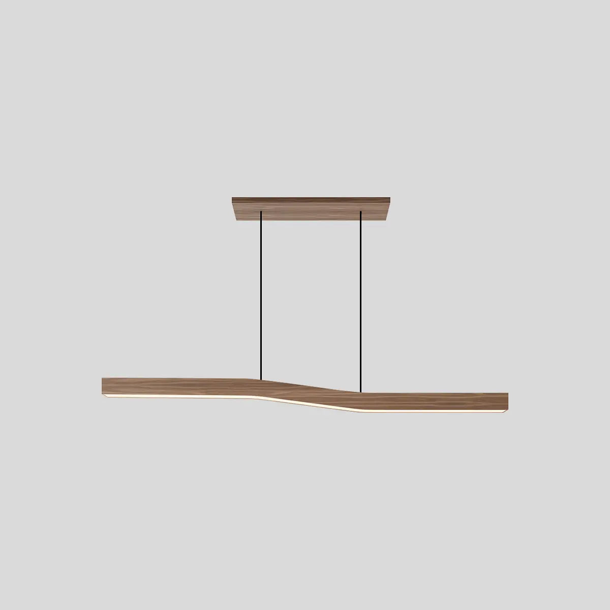 Waveline Houten Hanglamp