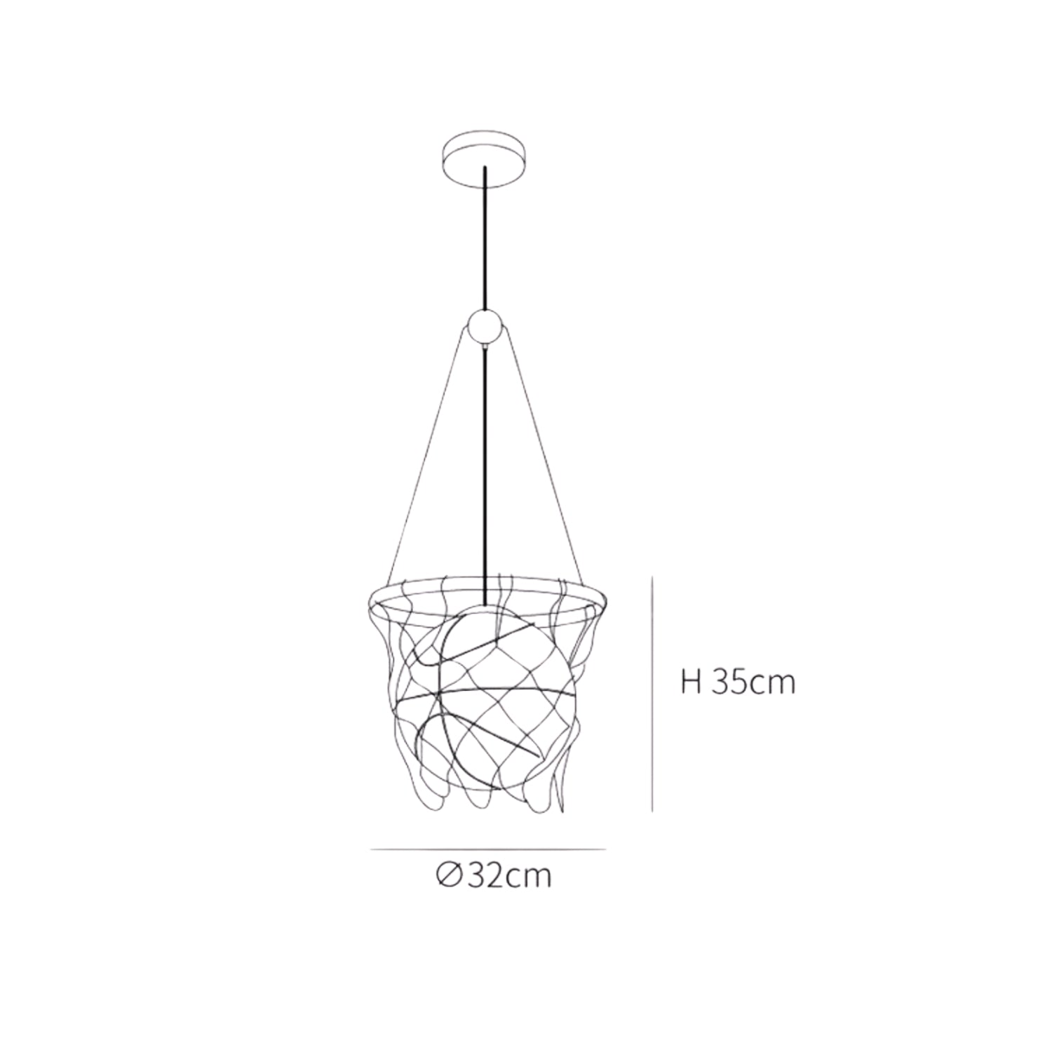 Lampada a sospensione da basket per cameretta