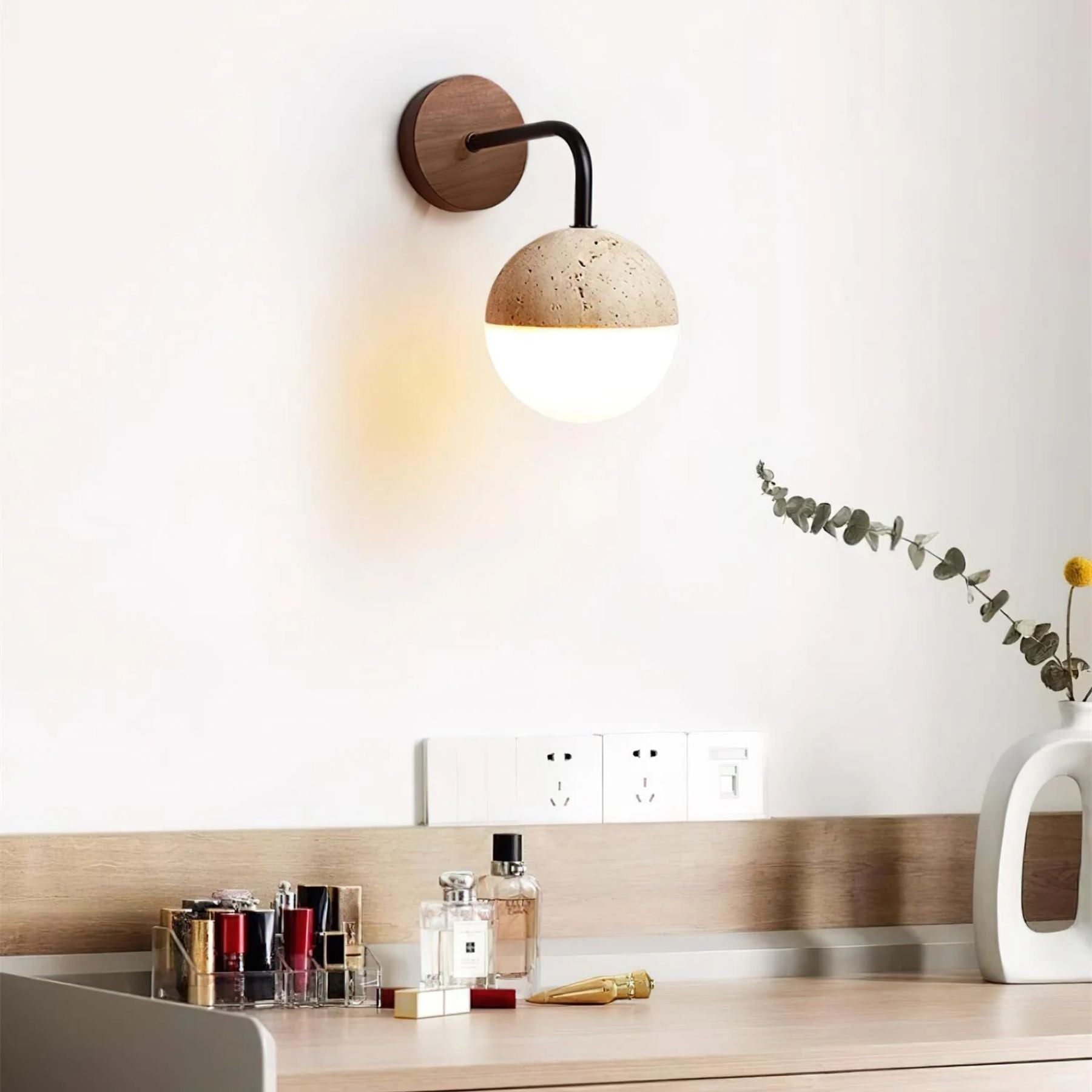 Boilin Natuursteen Wandlamp