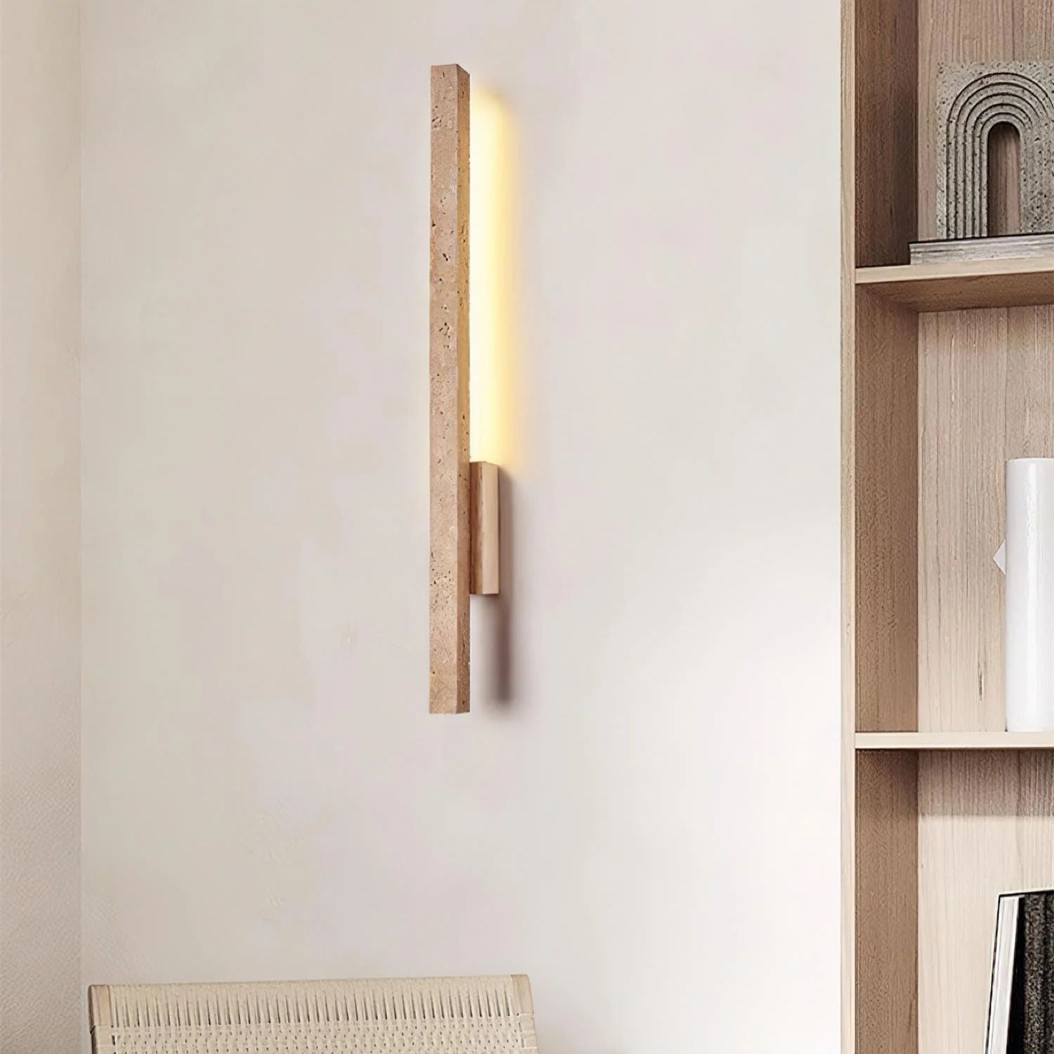 Lesica Natuursteen Wandlamp