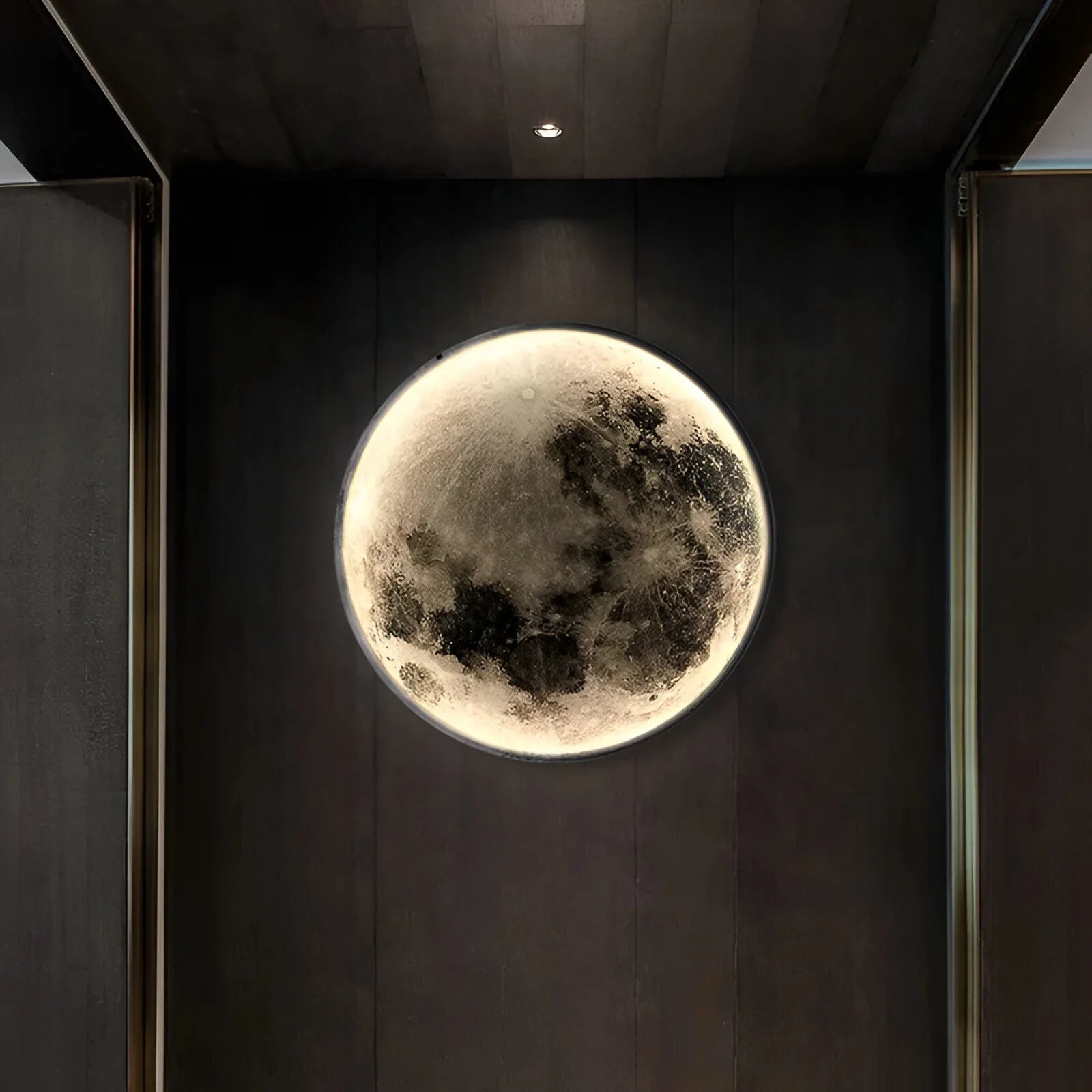 Eclipse Maanontwerp Wandlamp