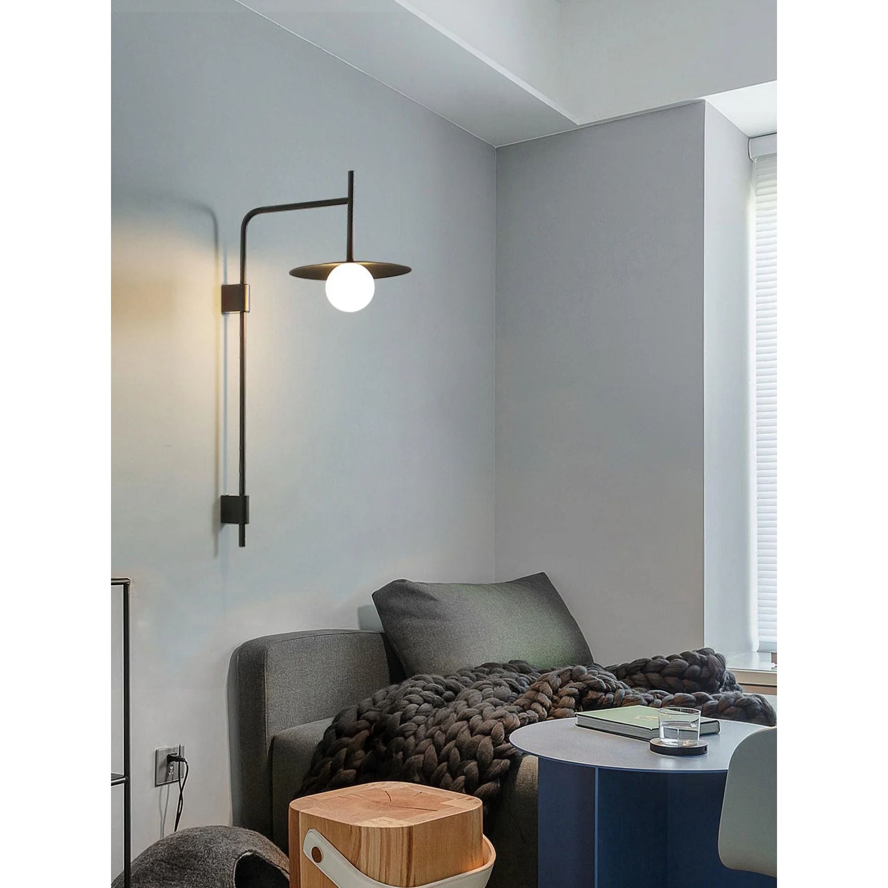 Lamavell Swing Arm Wandlamp