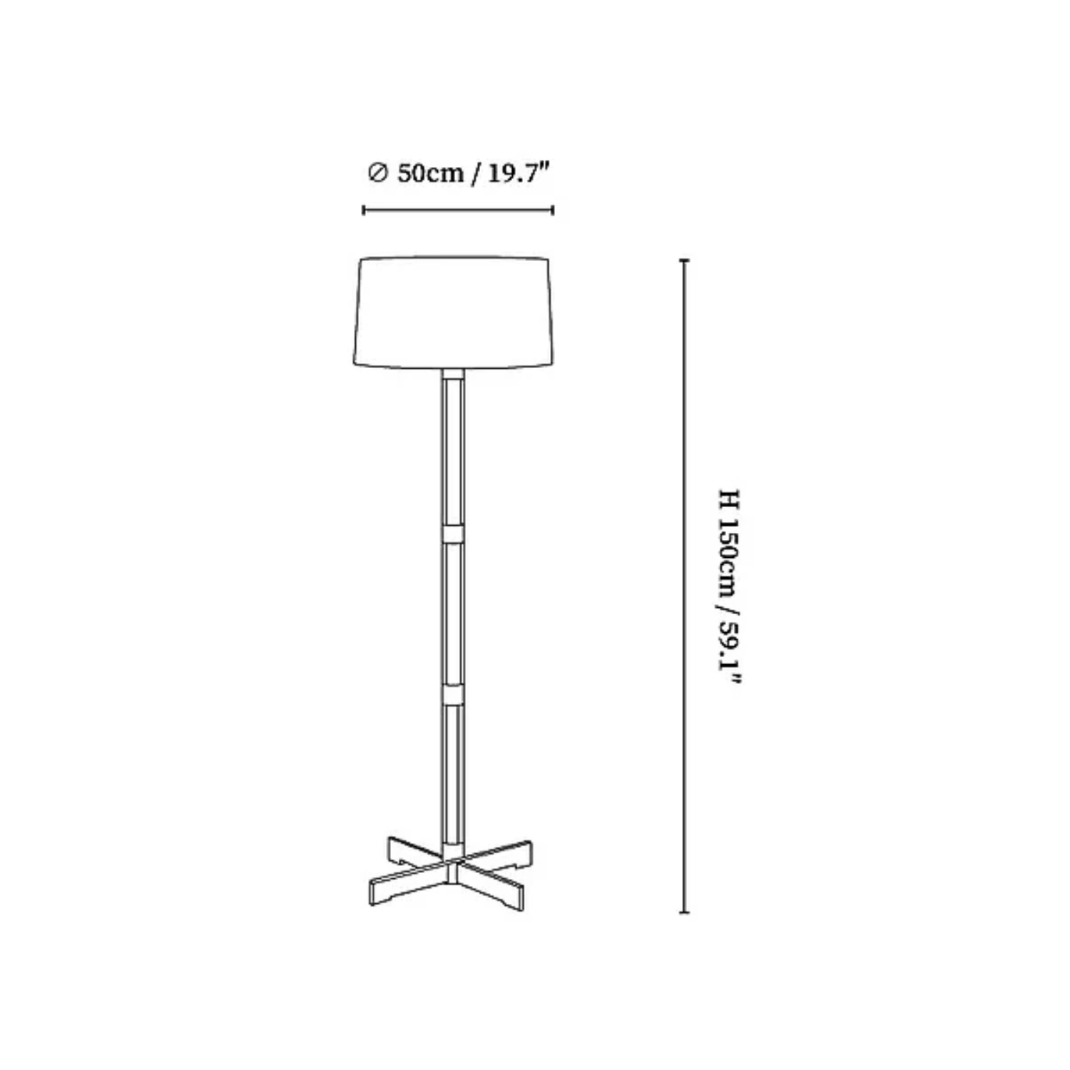 Lampada da pavimento Fodox