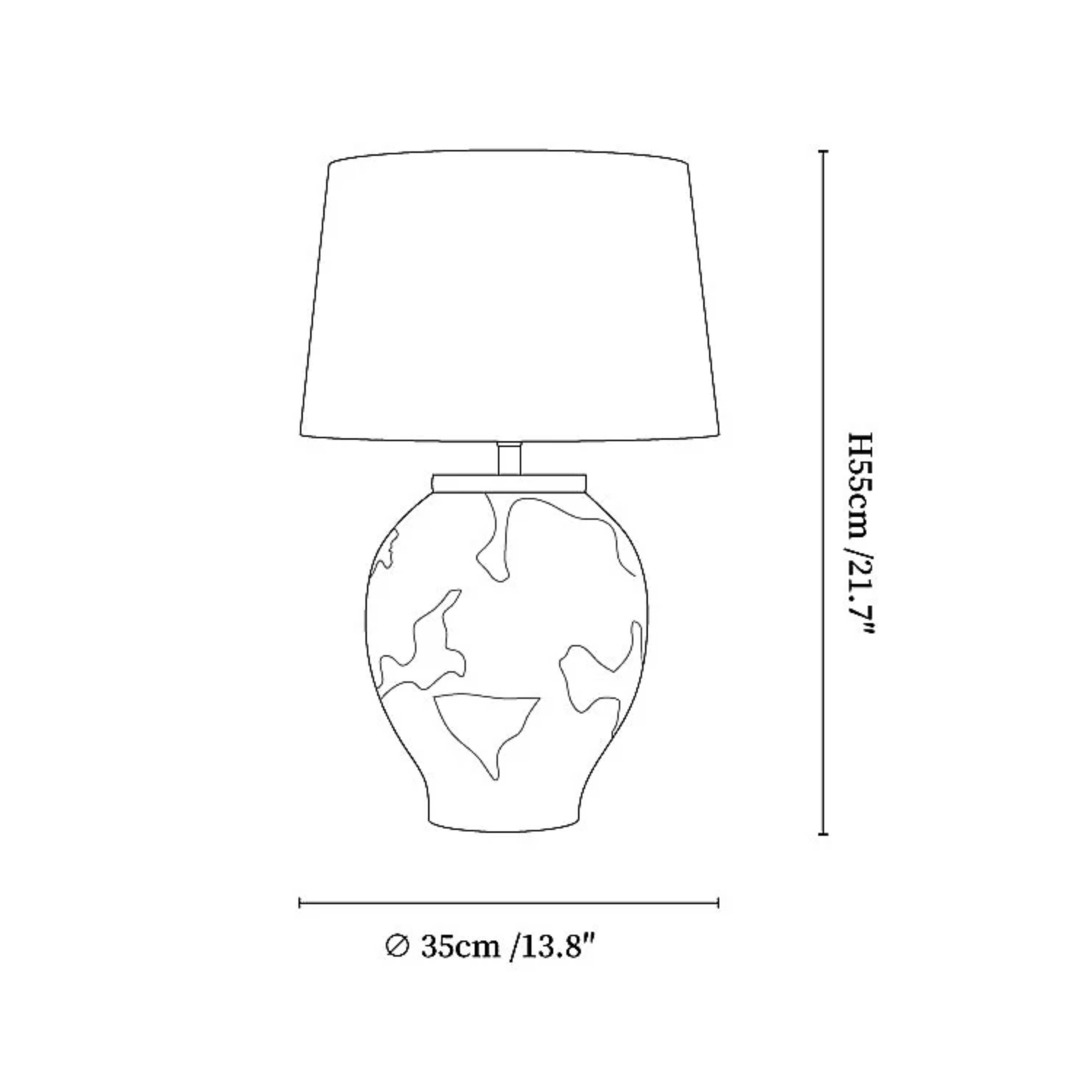 Lume da tavolo Lomeva