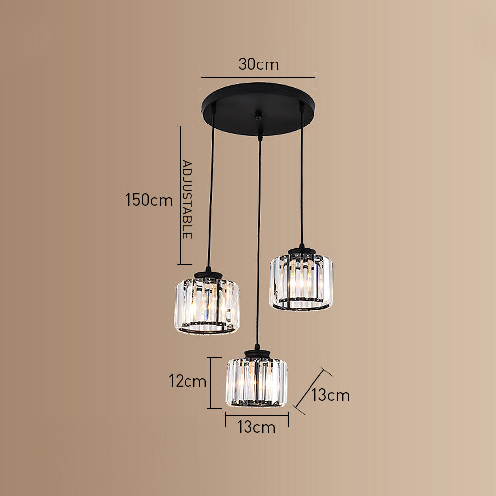 Multi-Head Kristal Hanglamp
