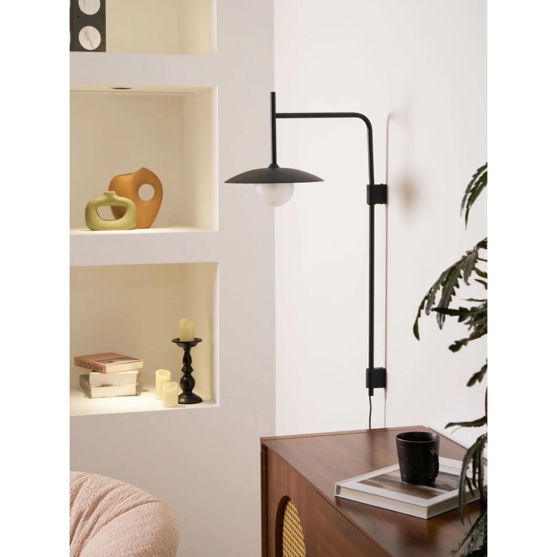 Lamavell Swing Arm Wandlamp