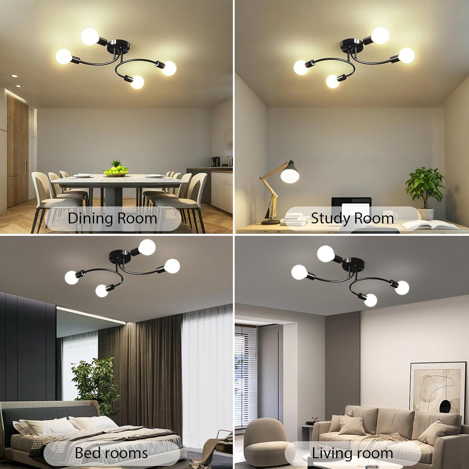 Lazeza Plafondlamp