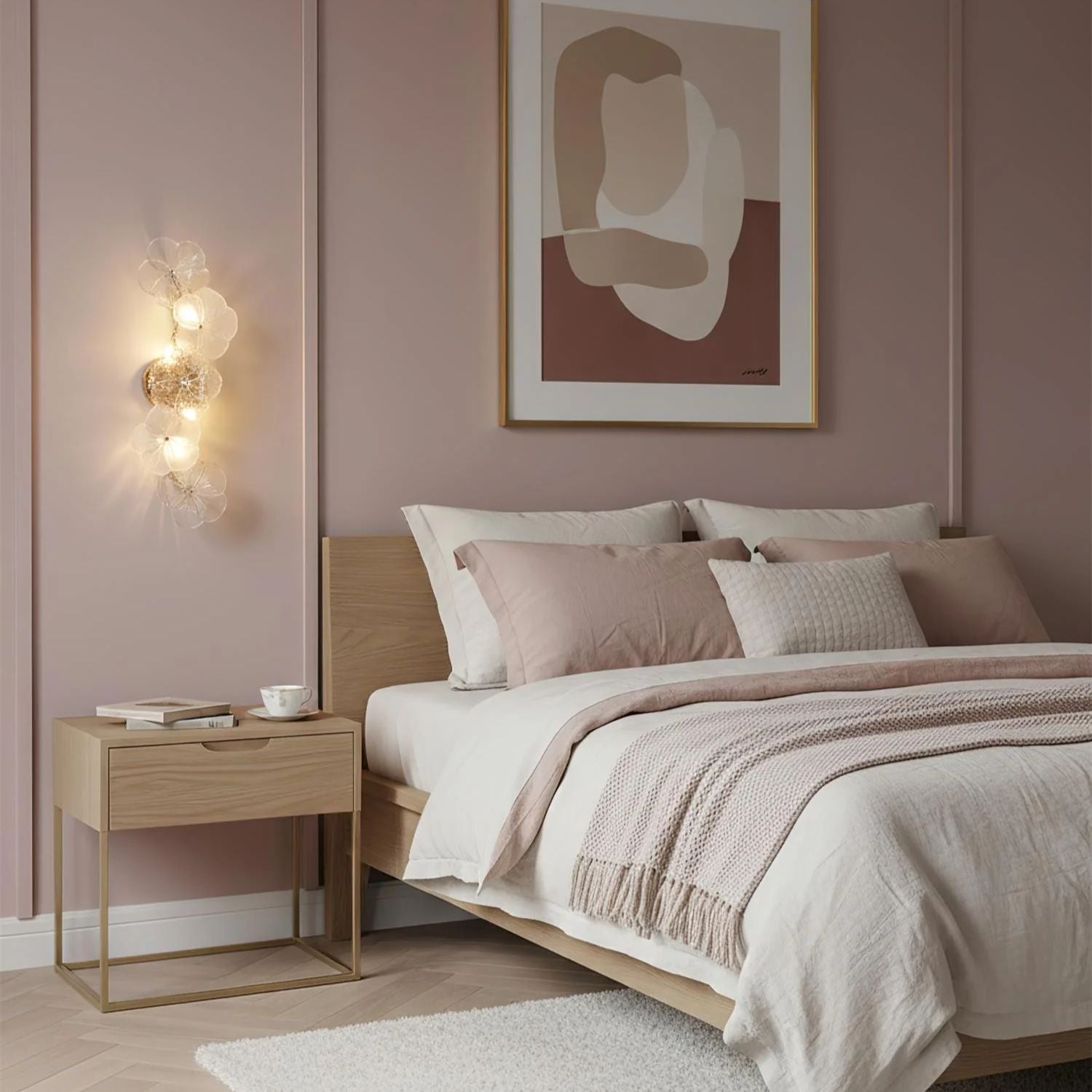 Lampada a stelo floreale Virelza