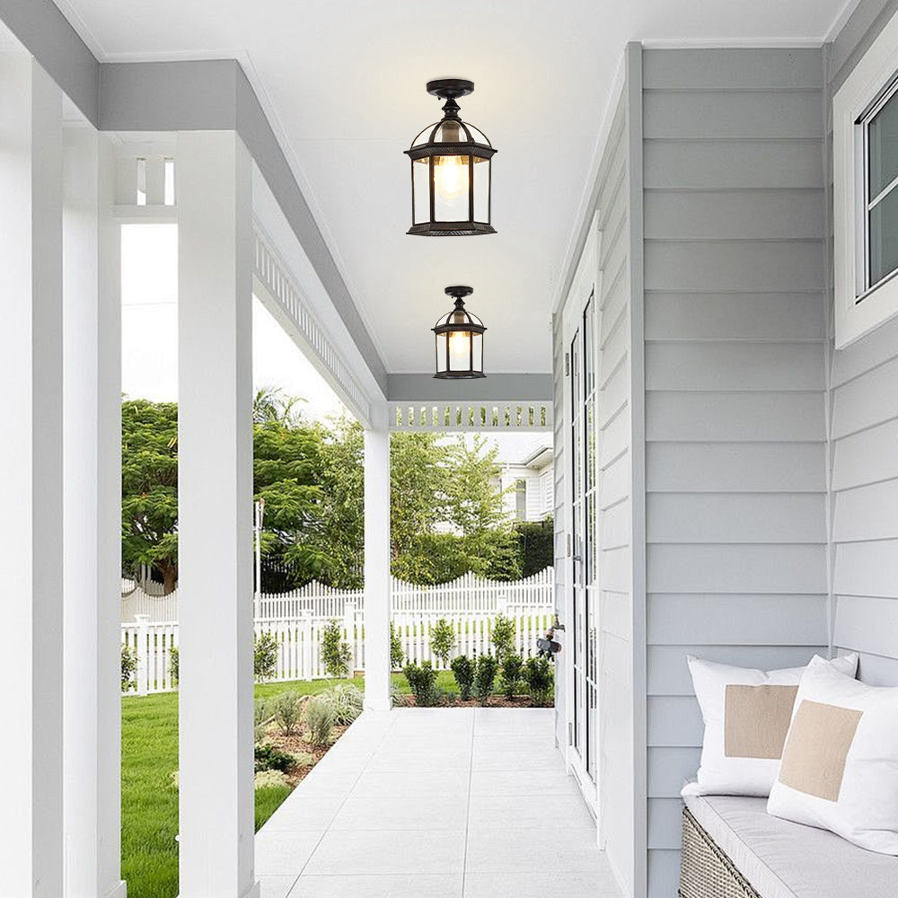 Tonna Lantaarn Outdoor Plafondlamp