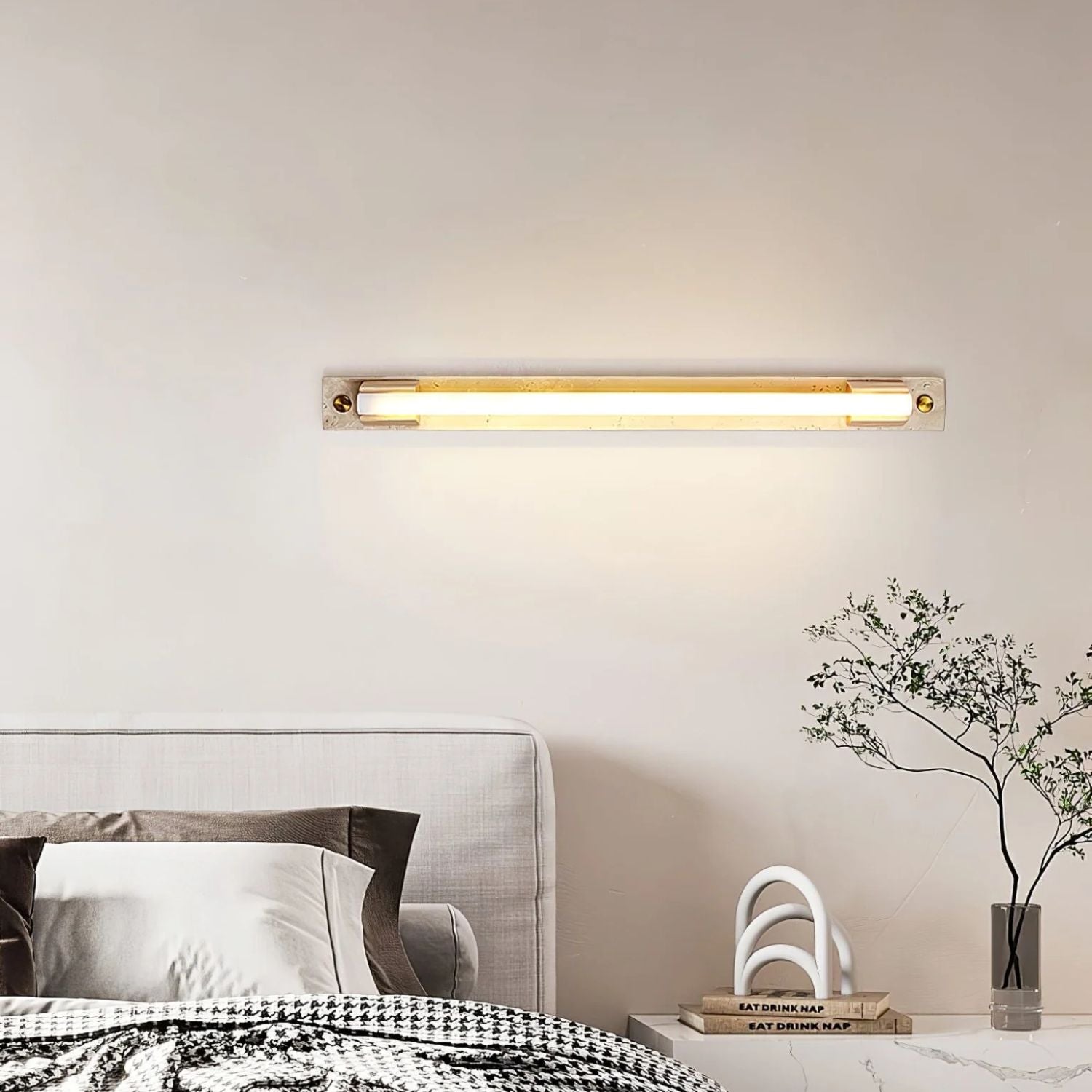 Fomessi Natuursteen Wandlamp