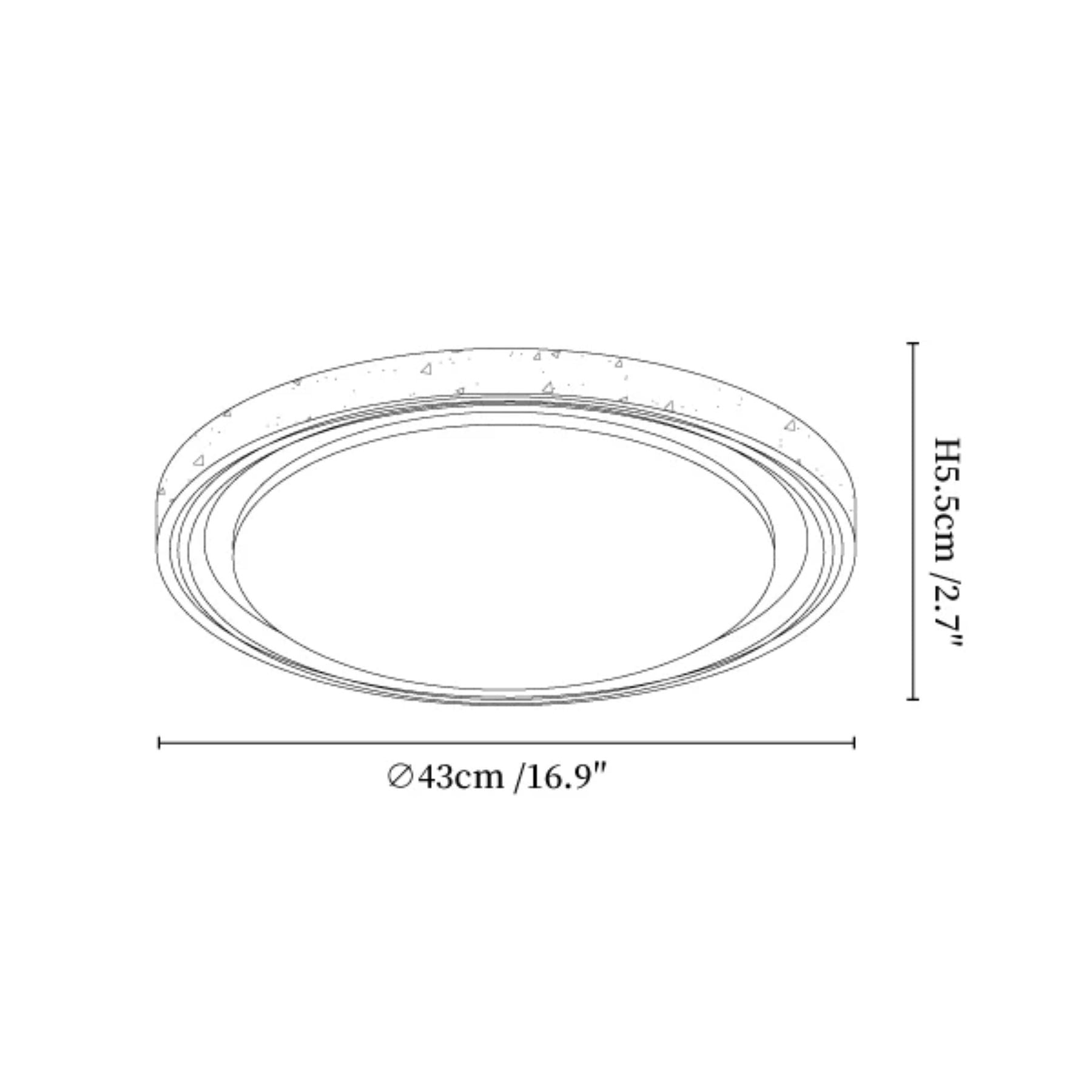 Telmalun Natuursteen Plafondlamp
