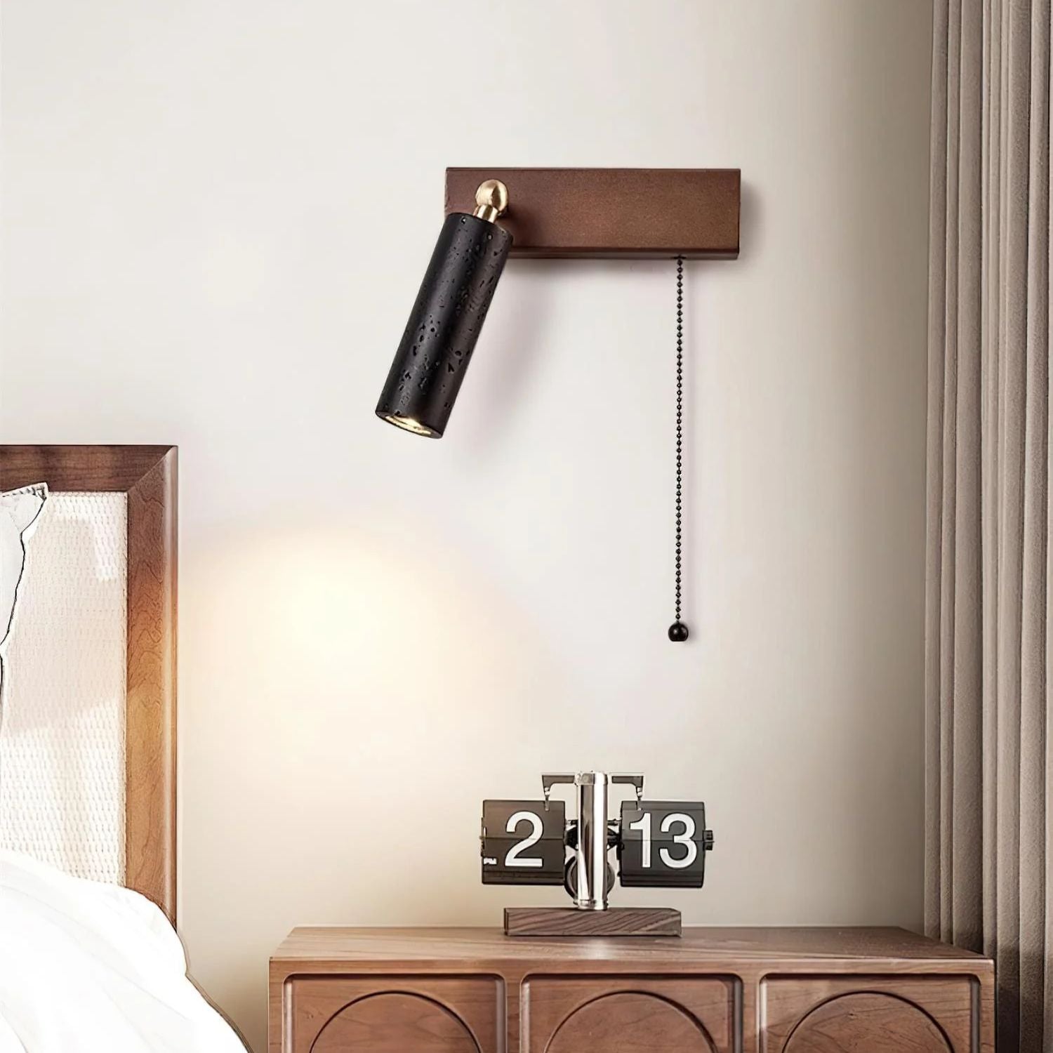 Levazy Natuursteen Wandlamp