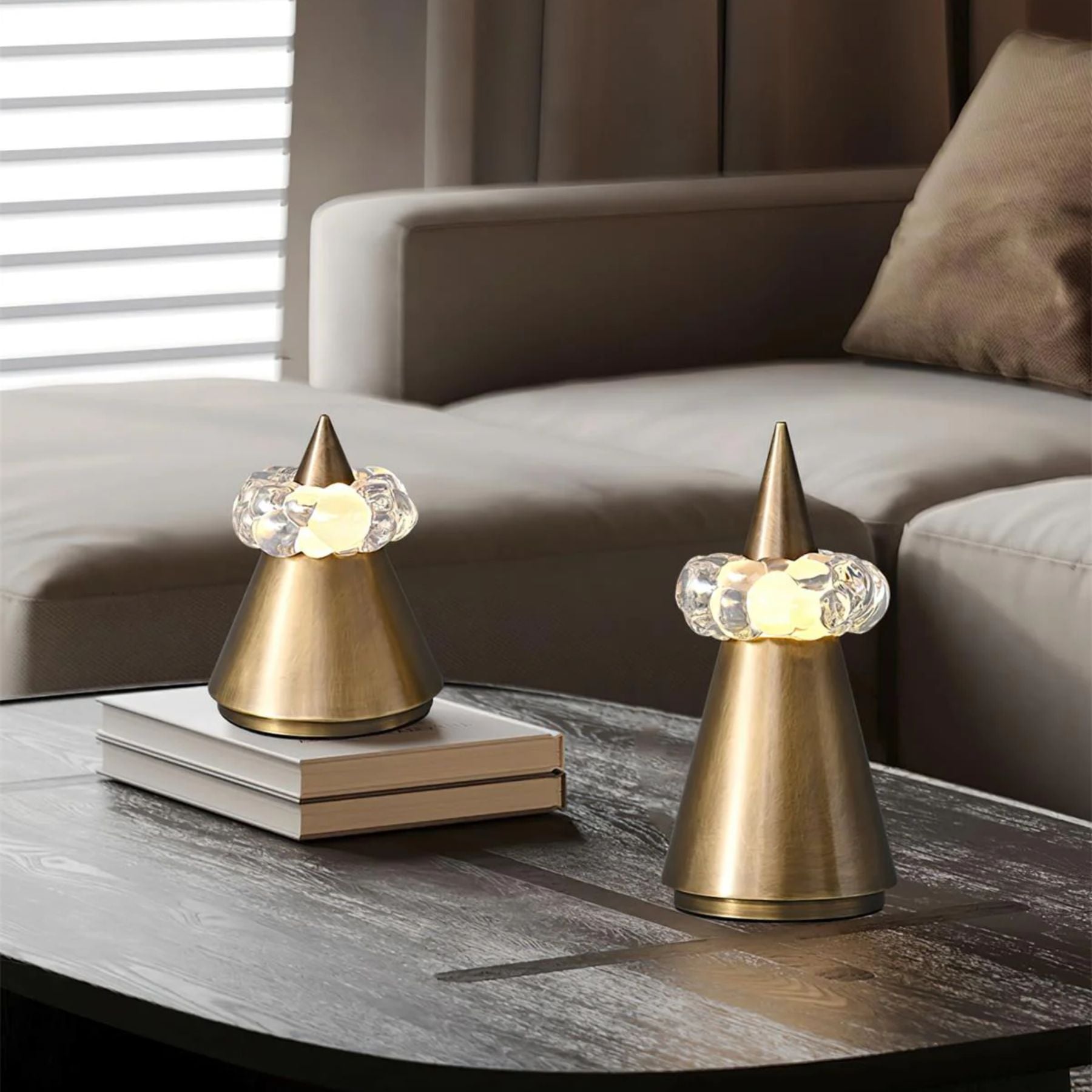 Lampada da tavolo Glismo