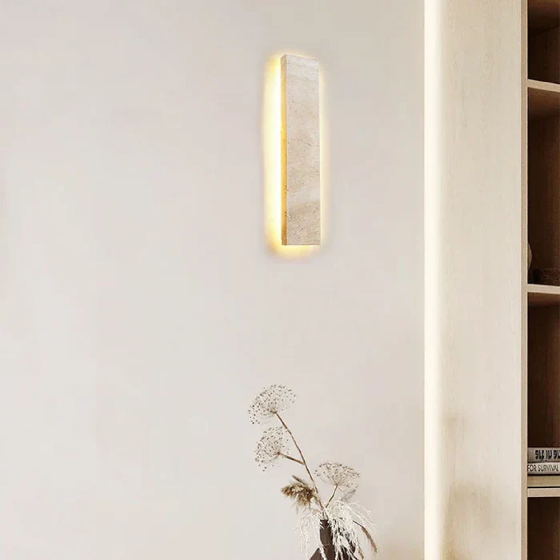Luzora Natuursteen Wandlamp