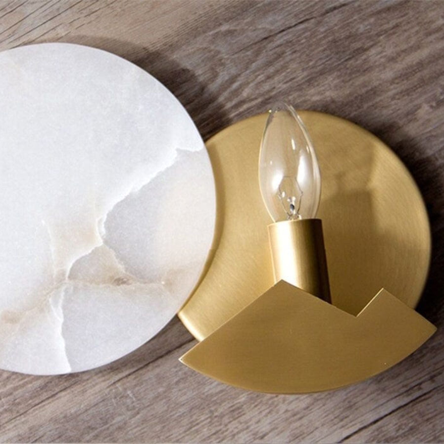 Pelzan Marmeren Wandlamp