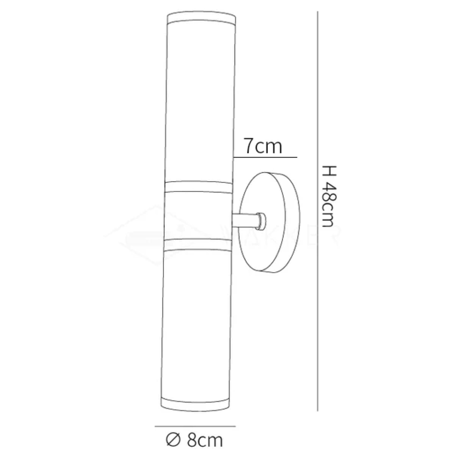 Tanzelo Albaster Wandlamp