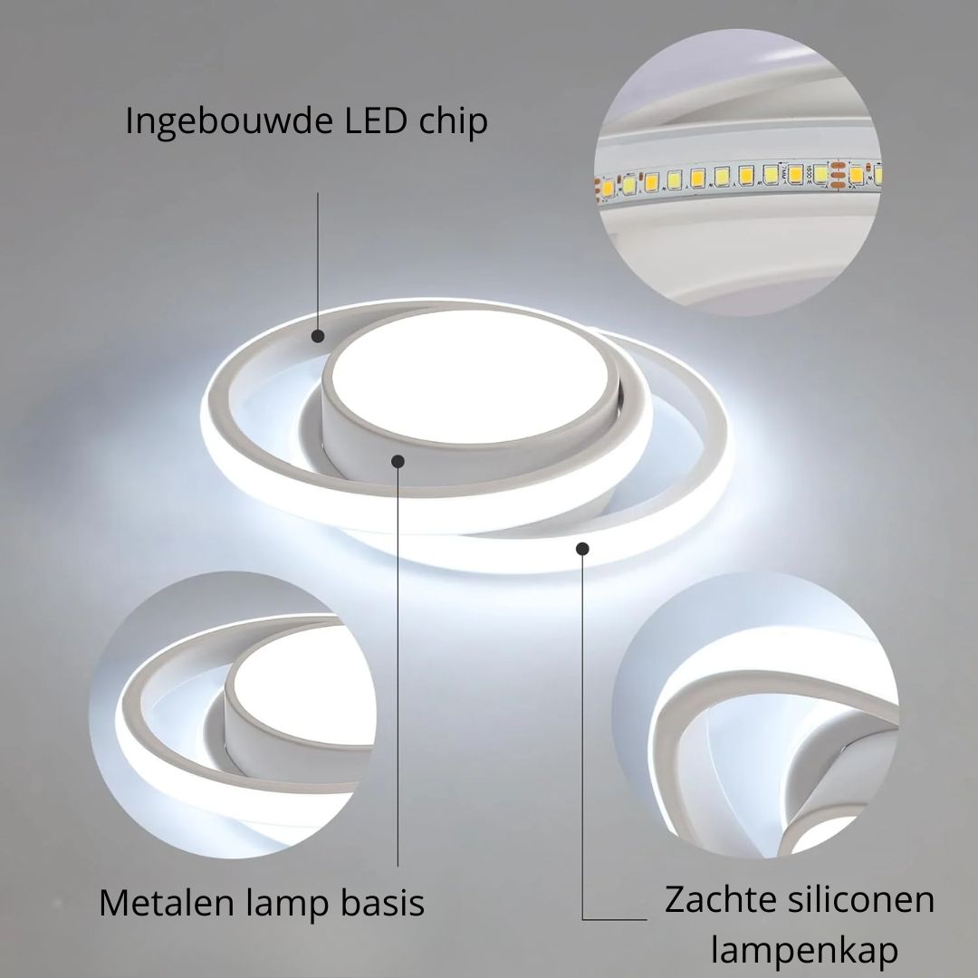 Dubbele Ring LED Plafondlamp