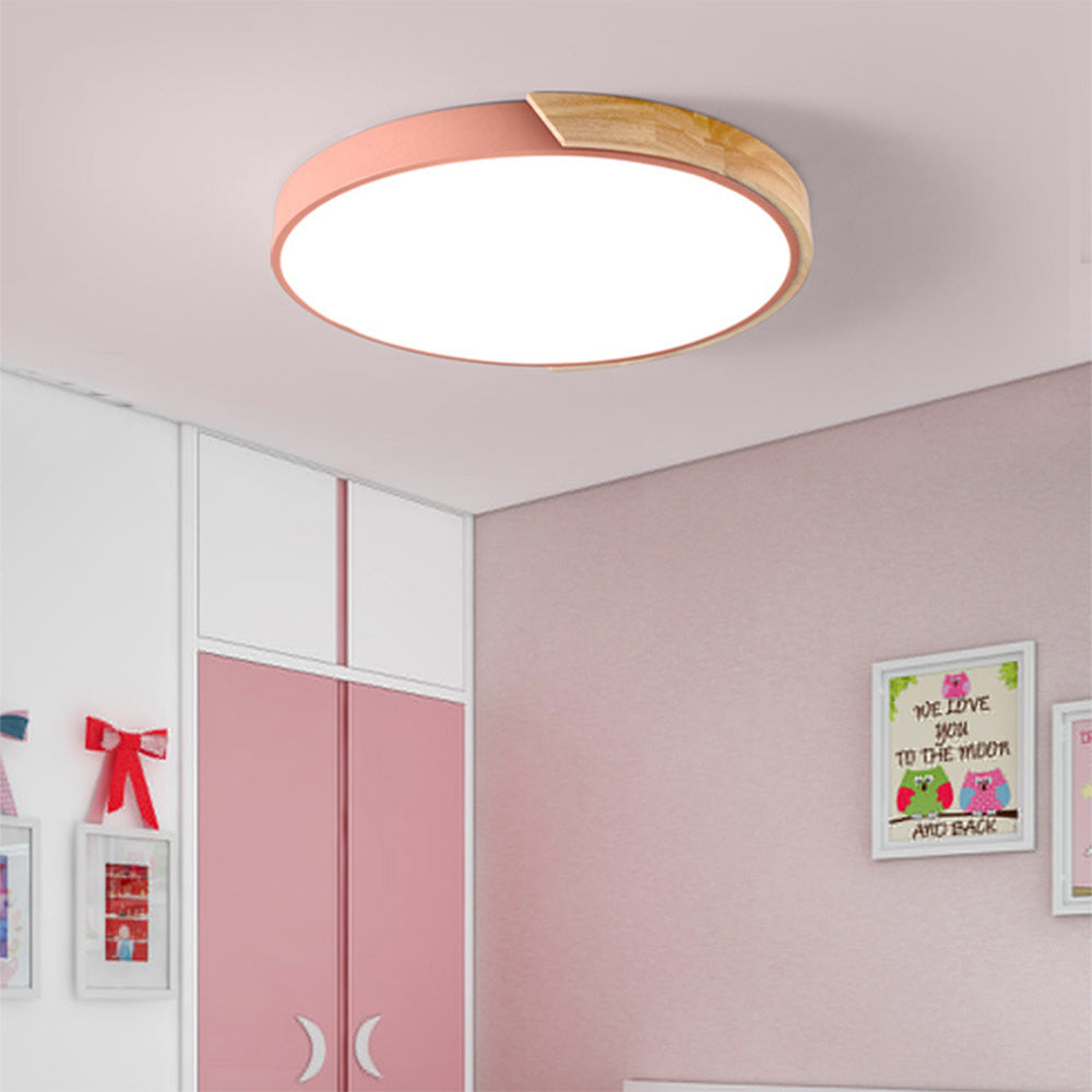 Haslon Ronde Plafondlamp