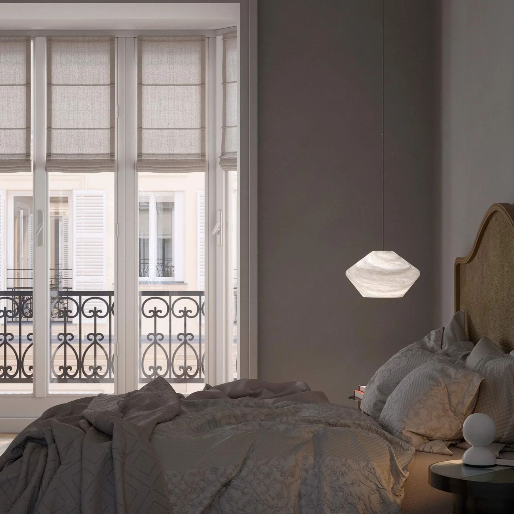 Venyl Albasten Hanglamp