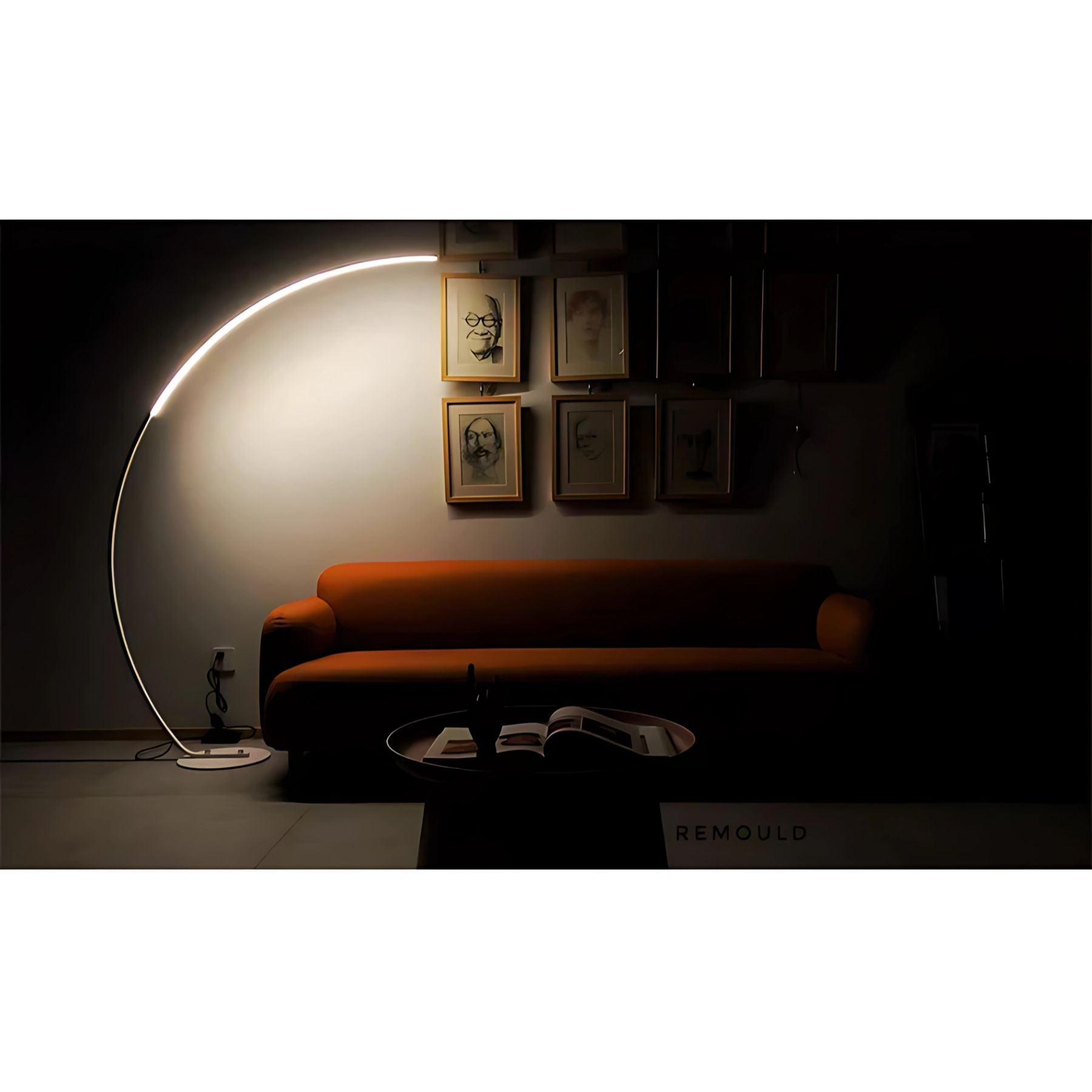 Zoleo Gebogen Vloerlamp
