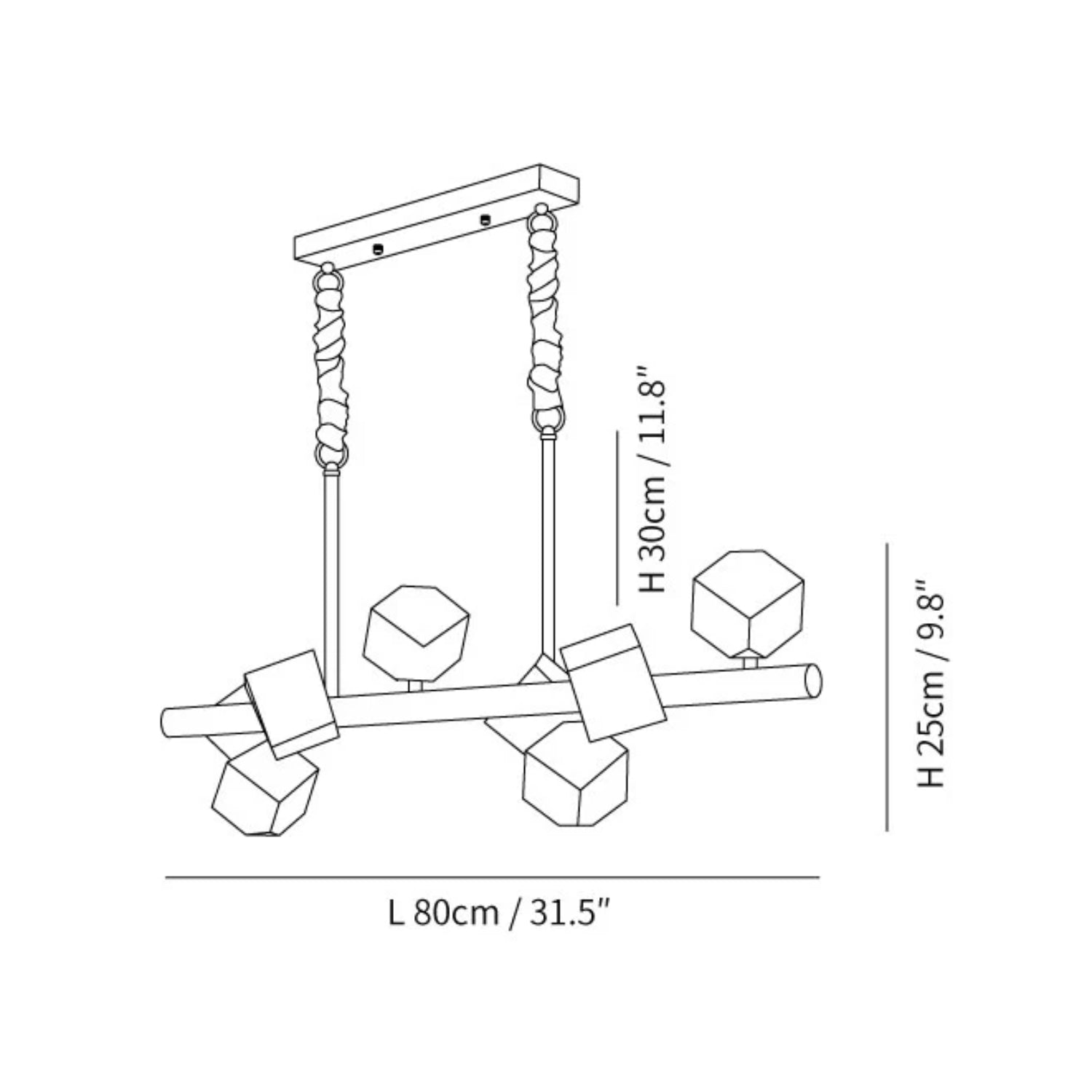 Lampada a sospensione Tekazo