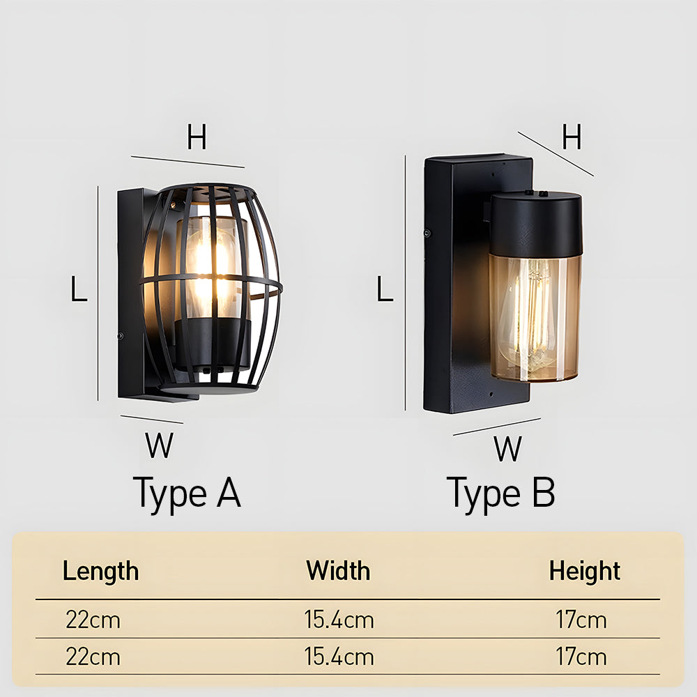 Orenza Buitenwandlamp