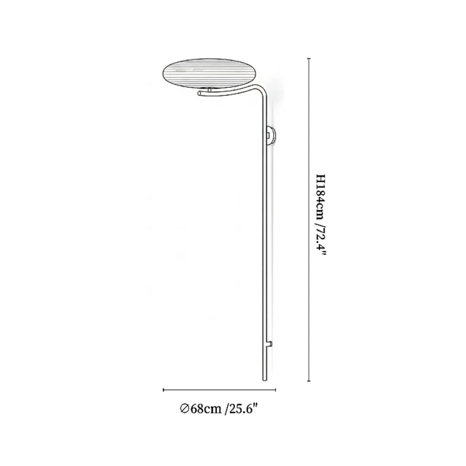 Lampada da parete Mecanico