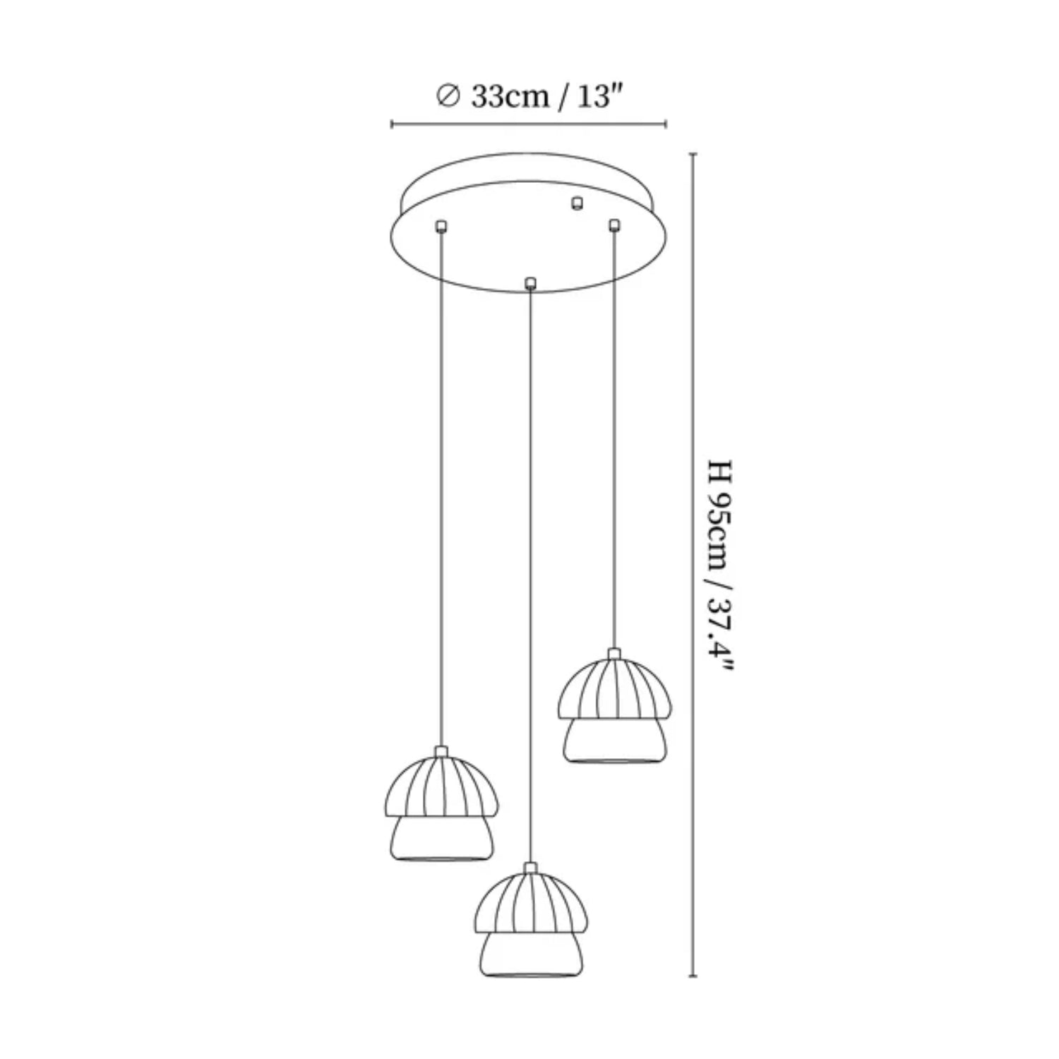 Cluvome Hanglamp