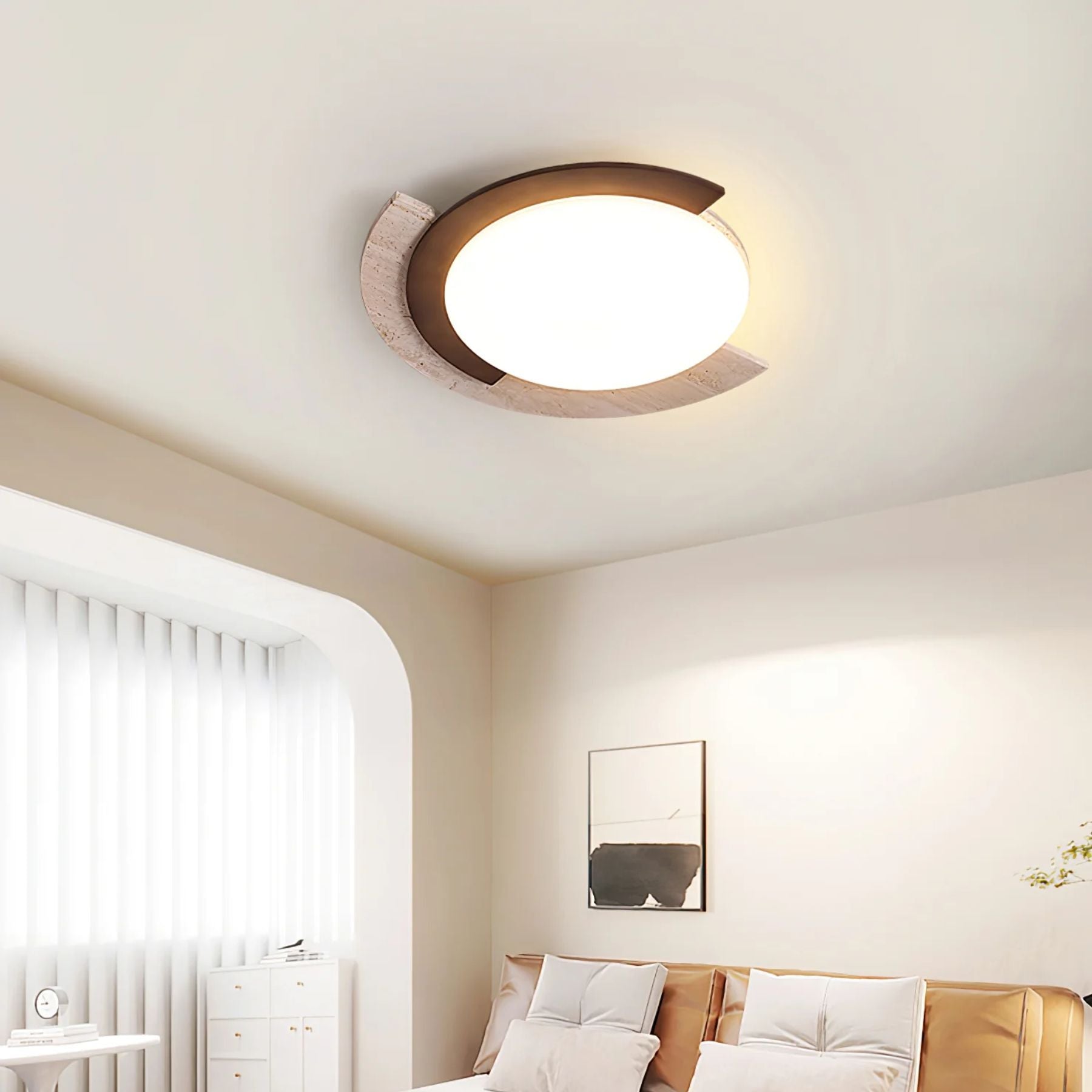 Zalerico Natuursteen Plafondlamp