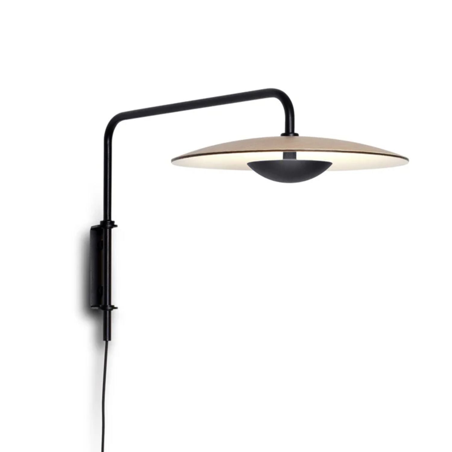 Lampada da parete a braccio Gezone