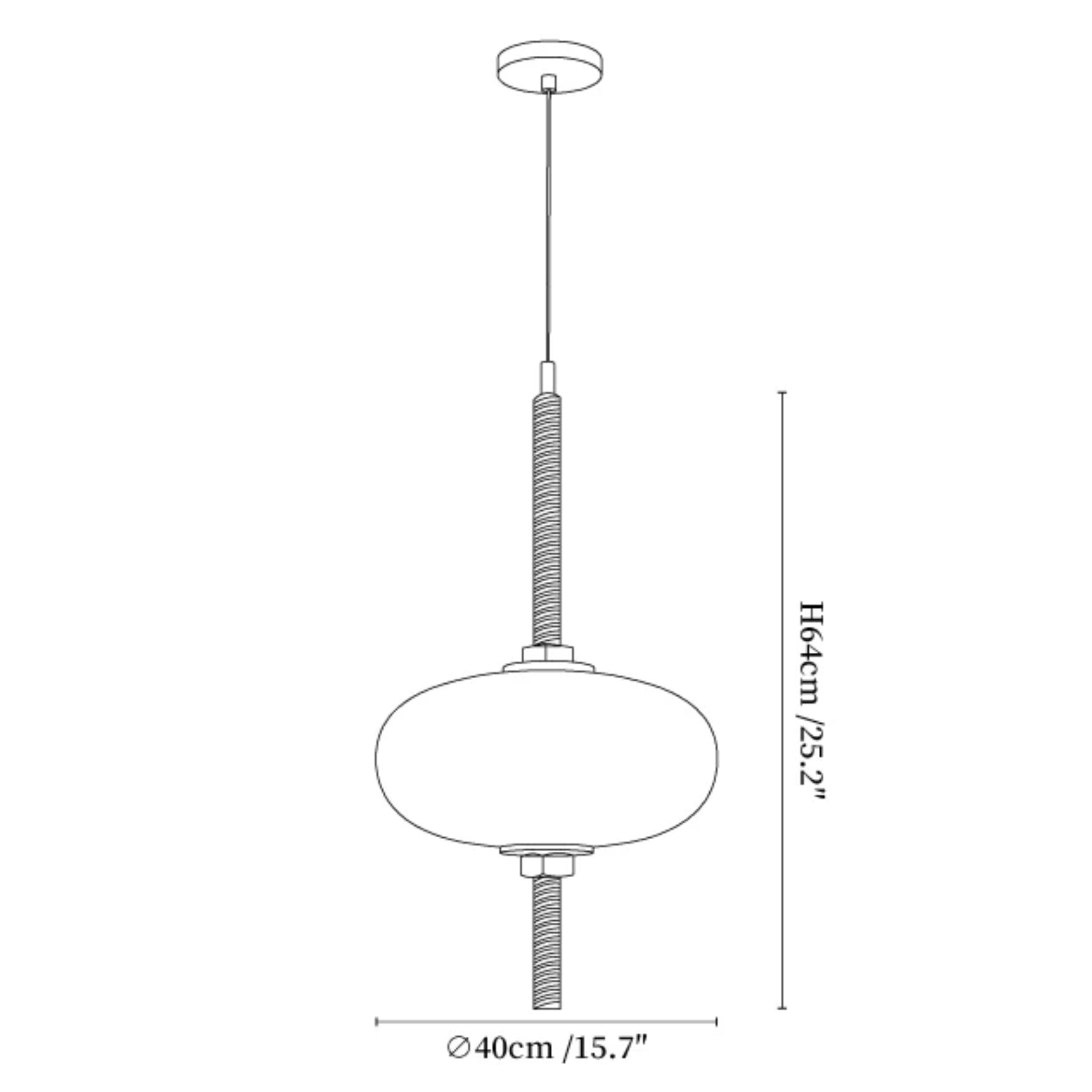 Syo Schroef Design  Hanglamp