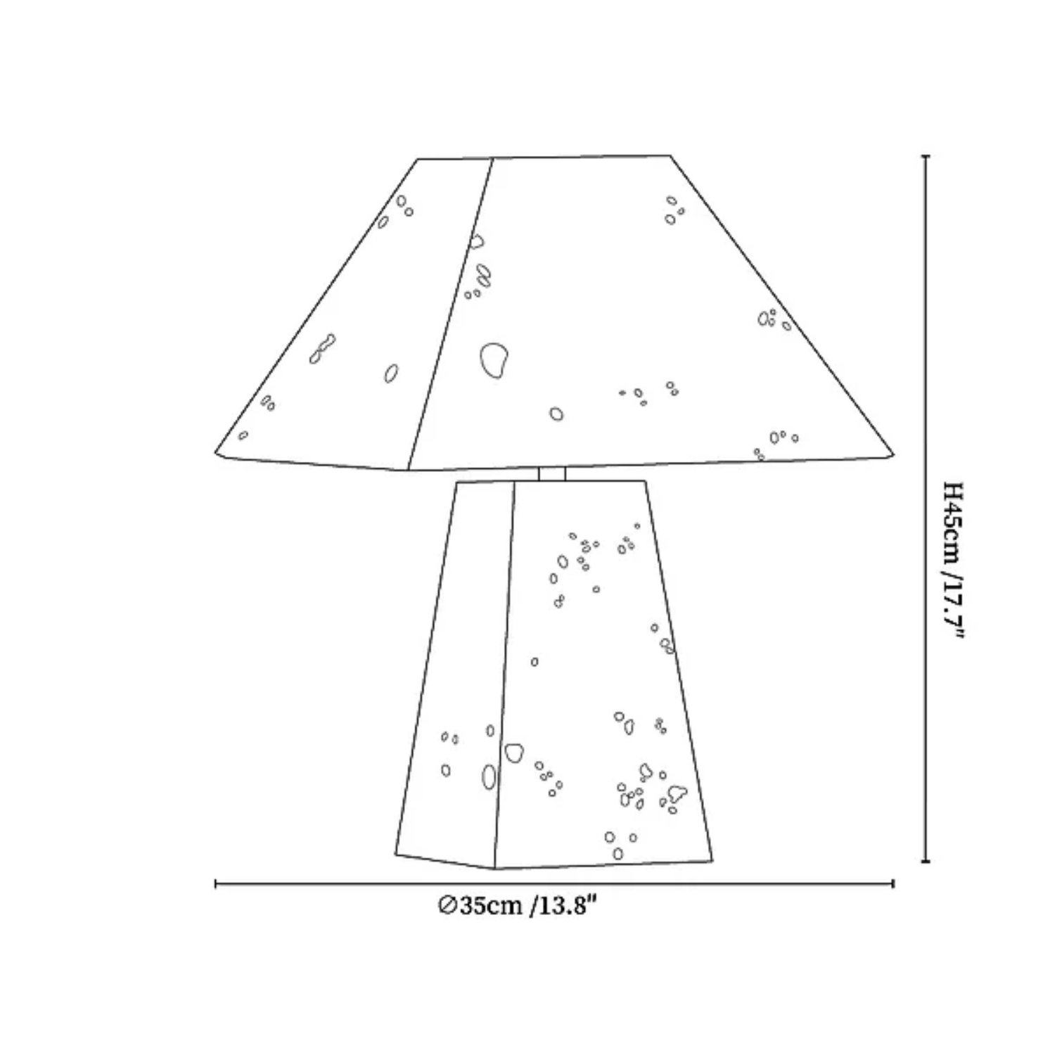 Lampada da tavolo Amesis