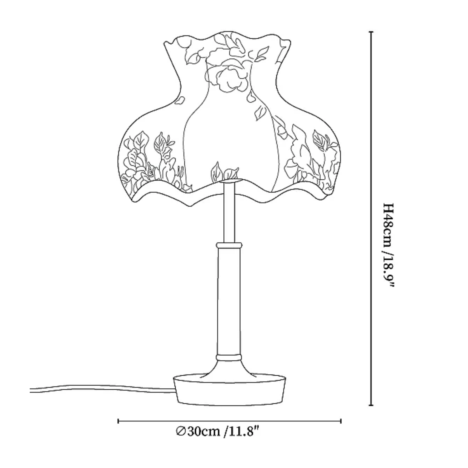 Lampada da tavolo Fonorence