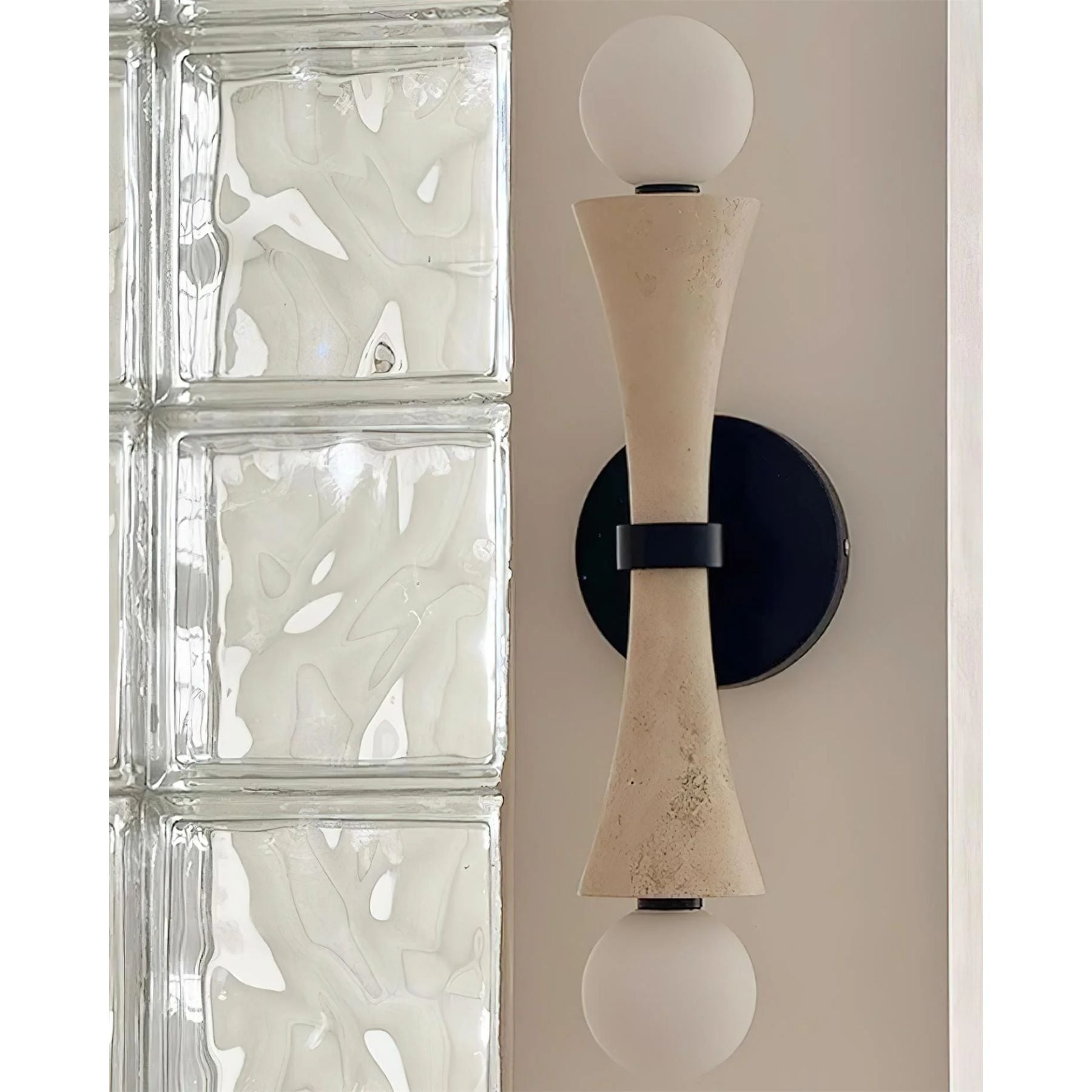 Keyta Natuursteen Wandlamp